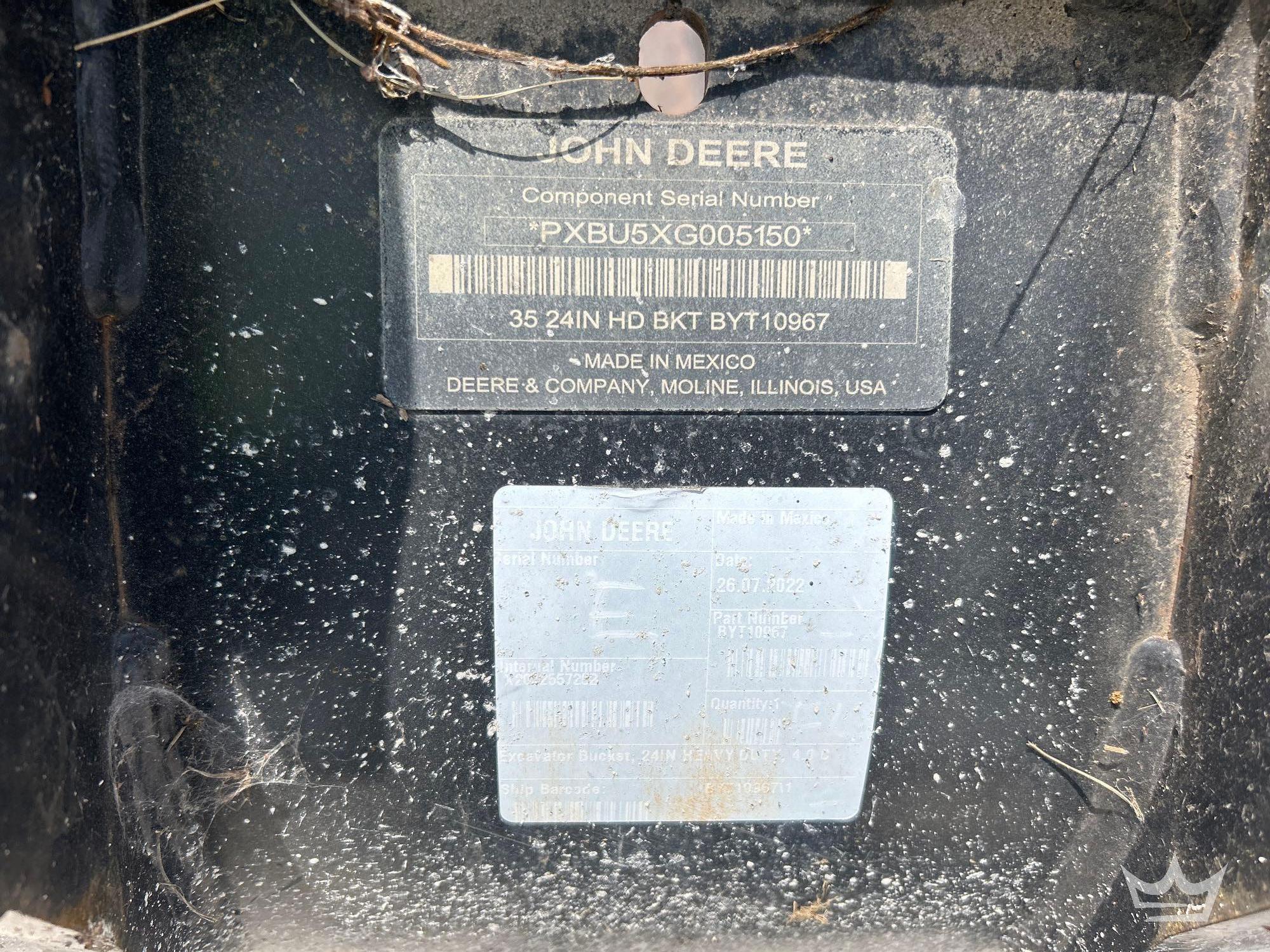 2022 John Deere 24 IN HONDA