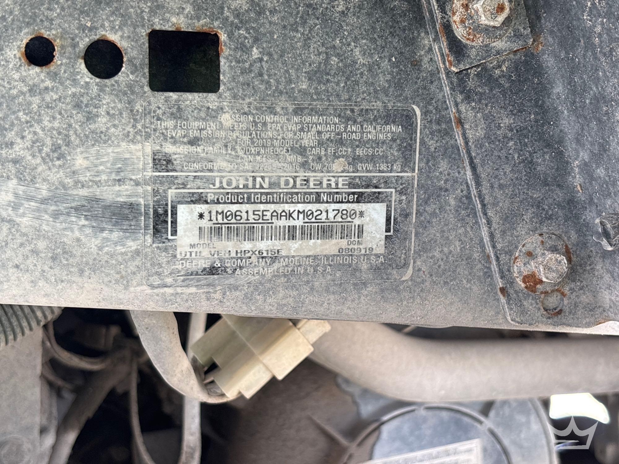 2019 John Deere GATOR