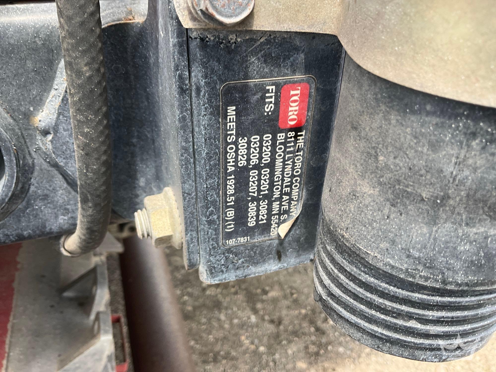 2012 Toro 3100D