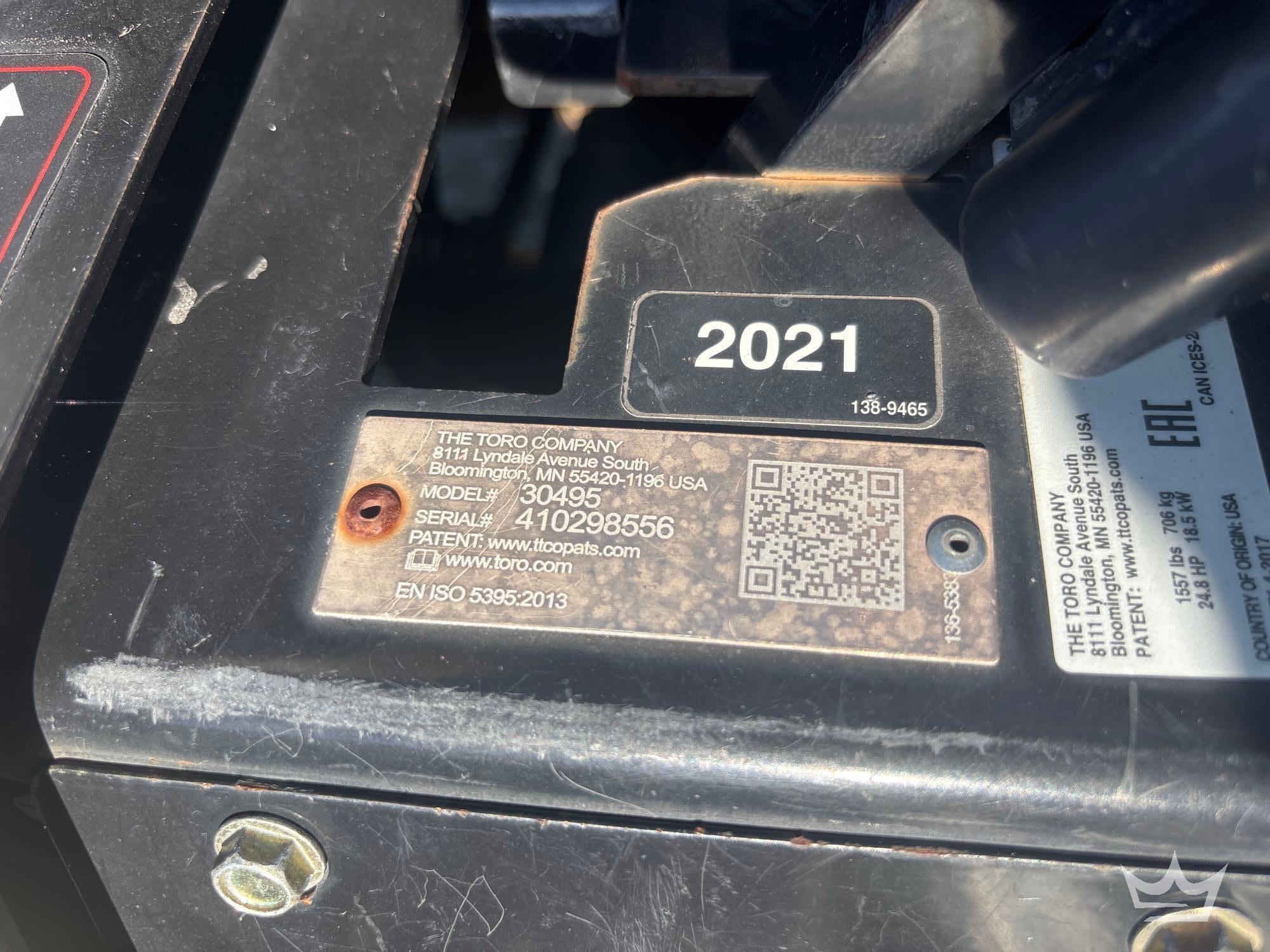 2021 Toro 7200