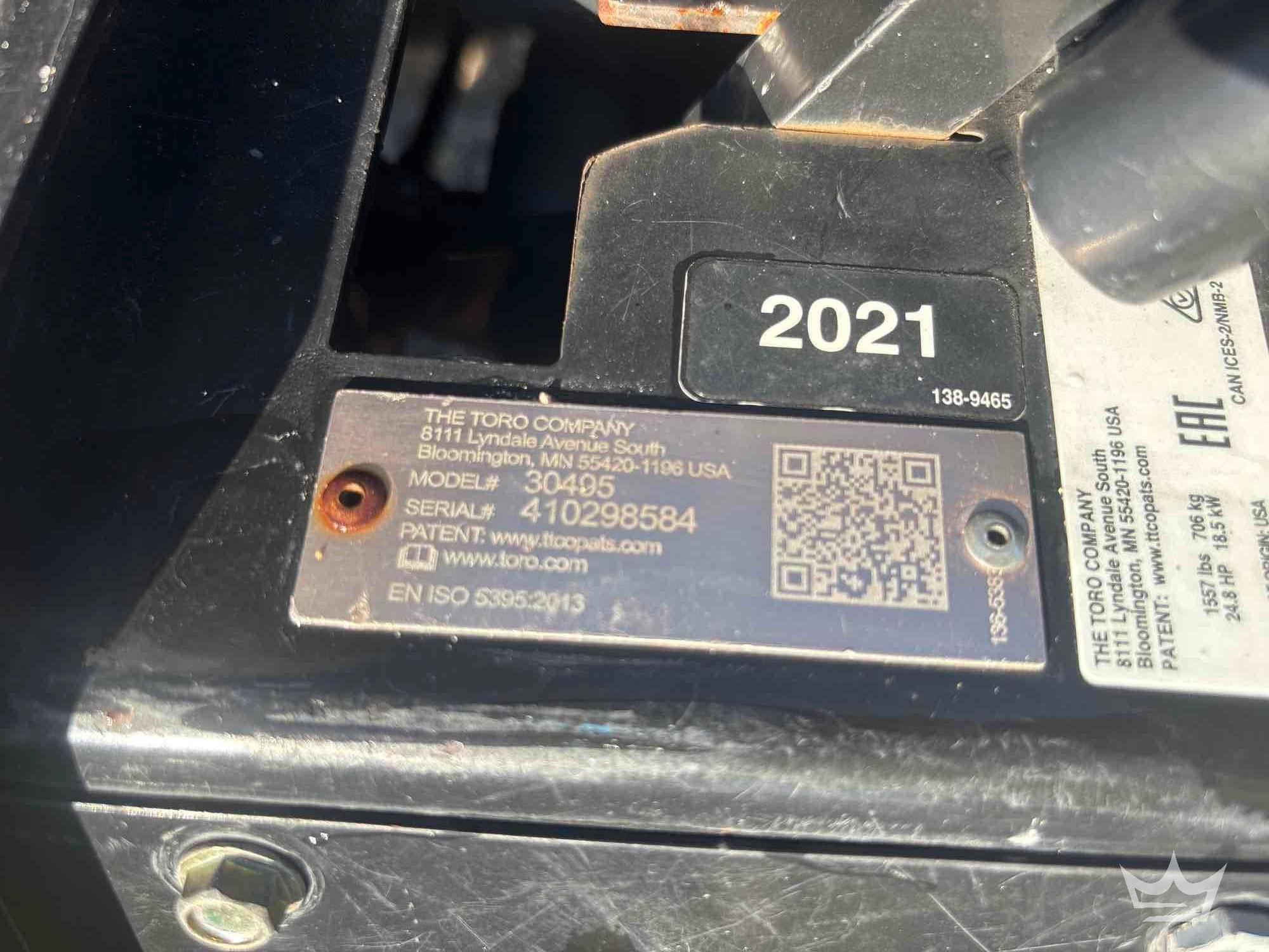 2021 Toro 7200