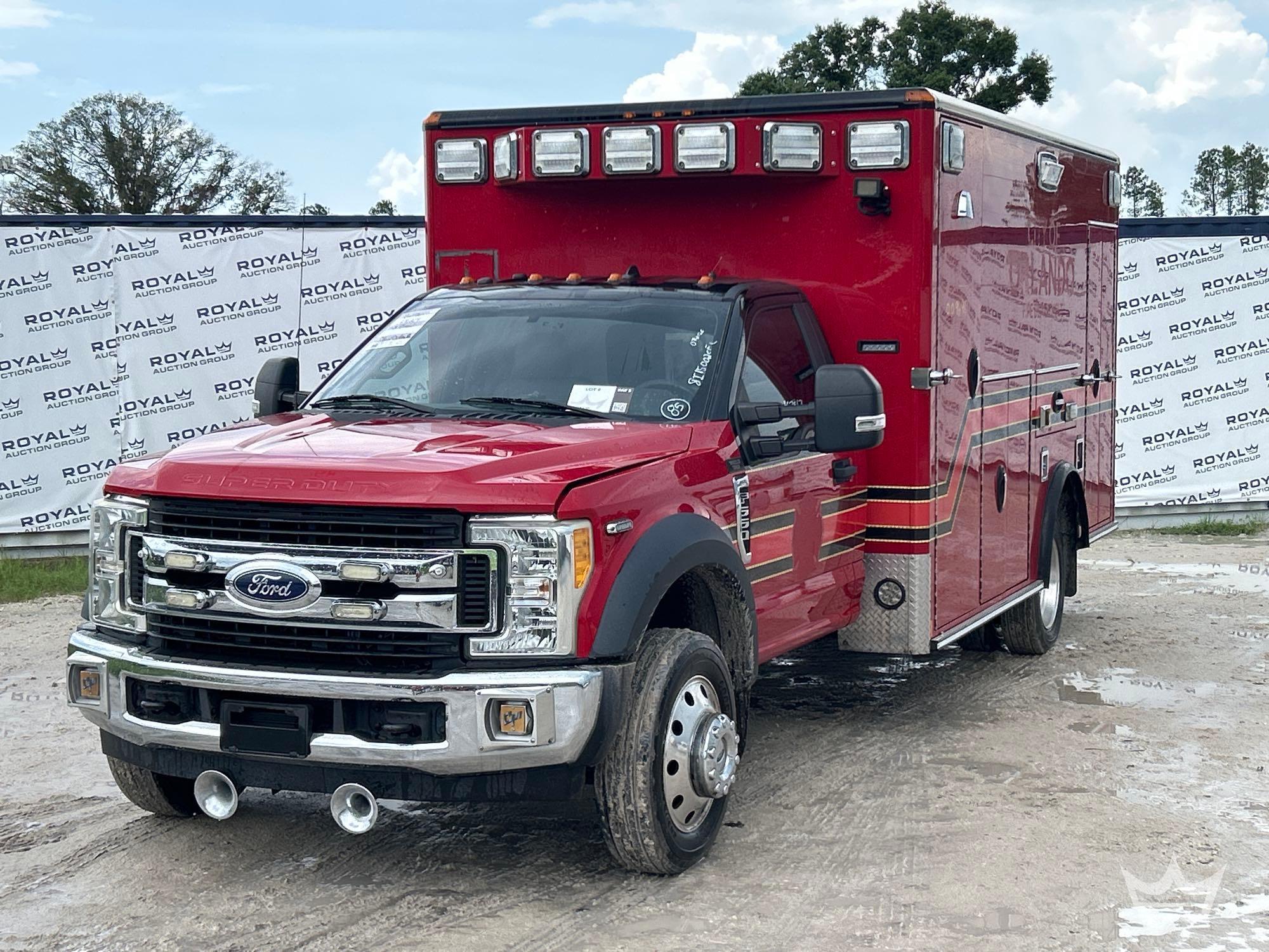 2017 Ford F-550 Ambulance