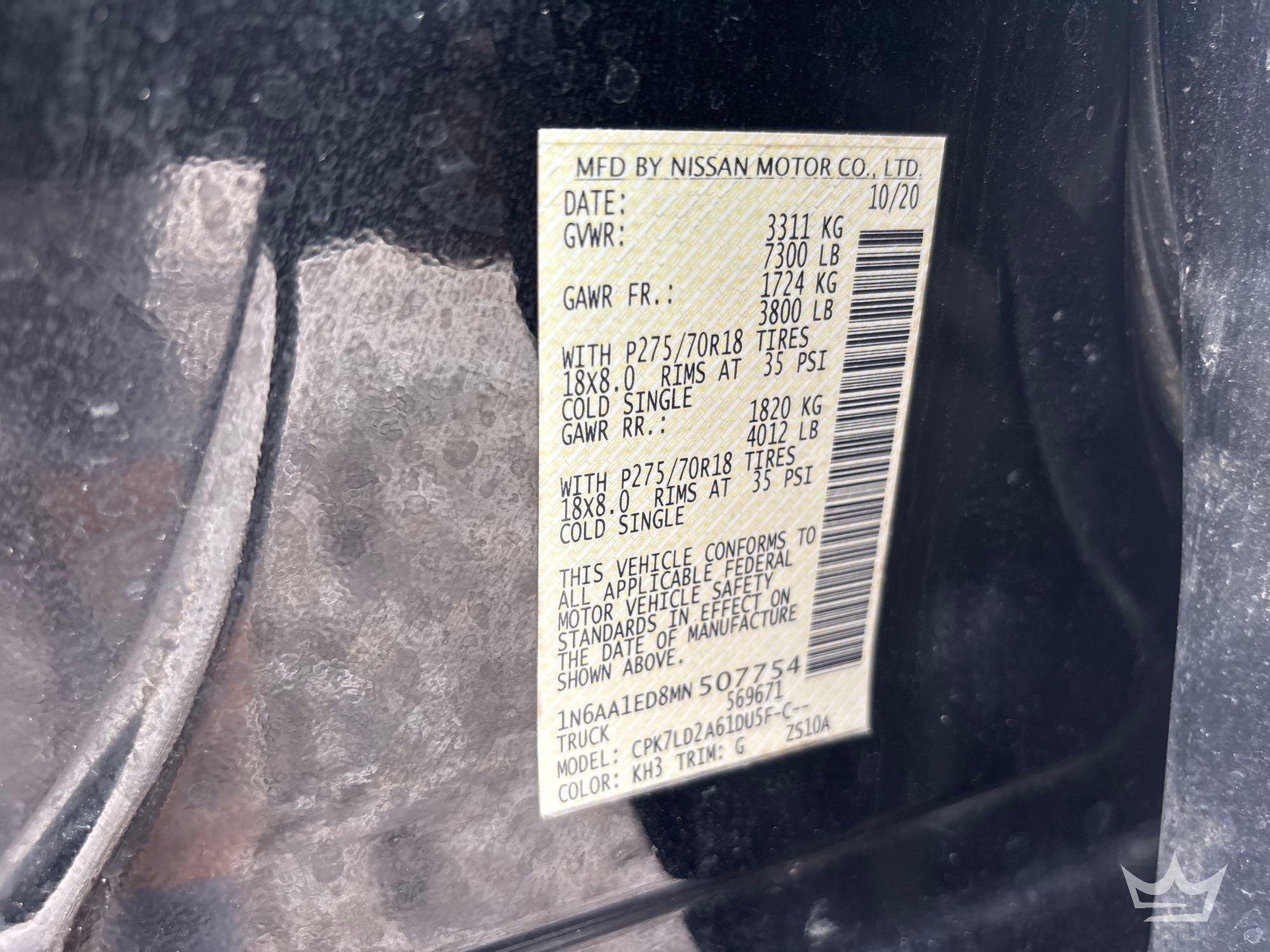 2021 Nissan Titan