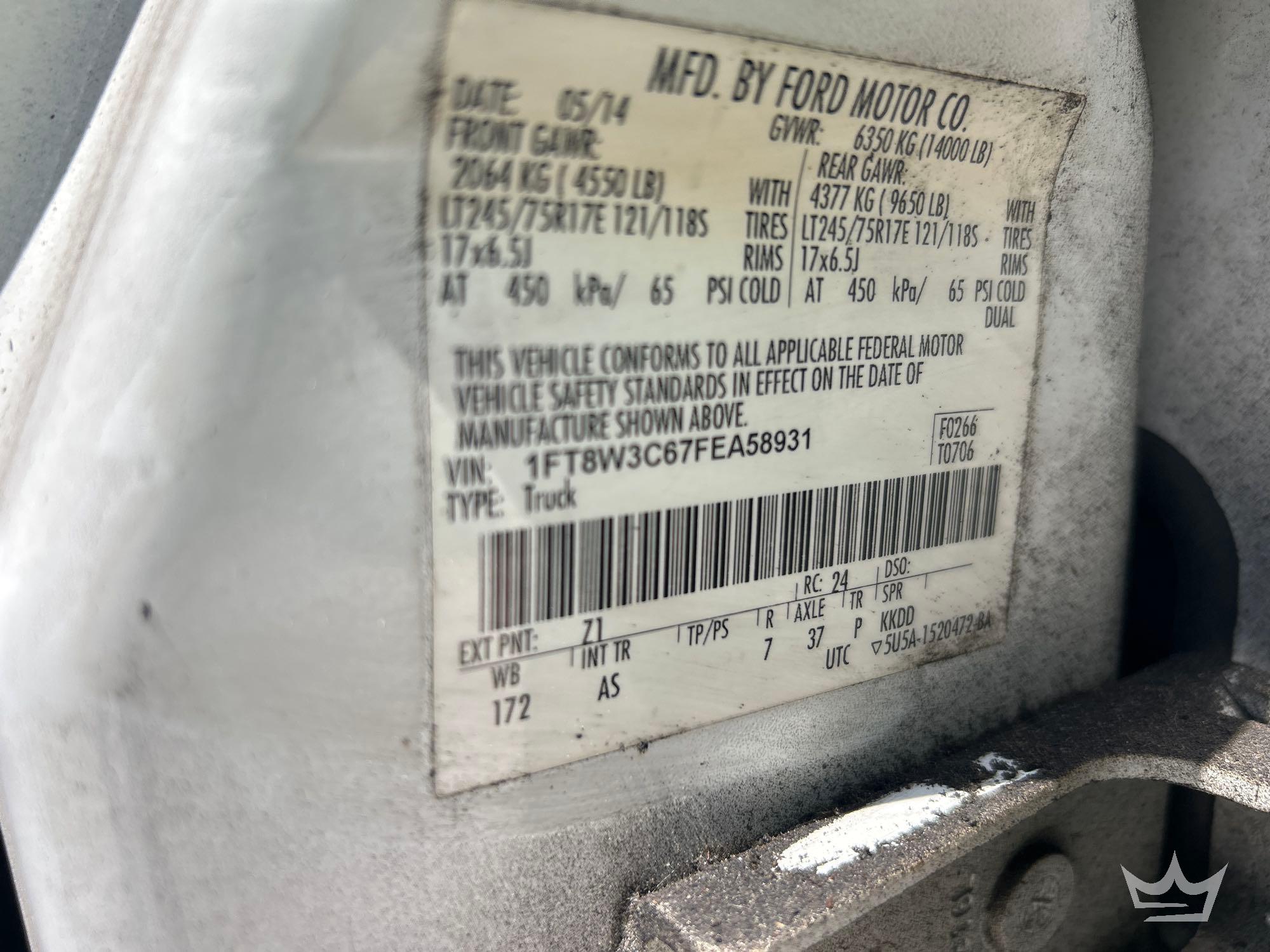 2015 Ford F350