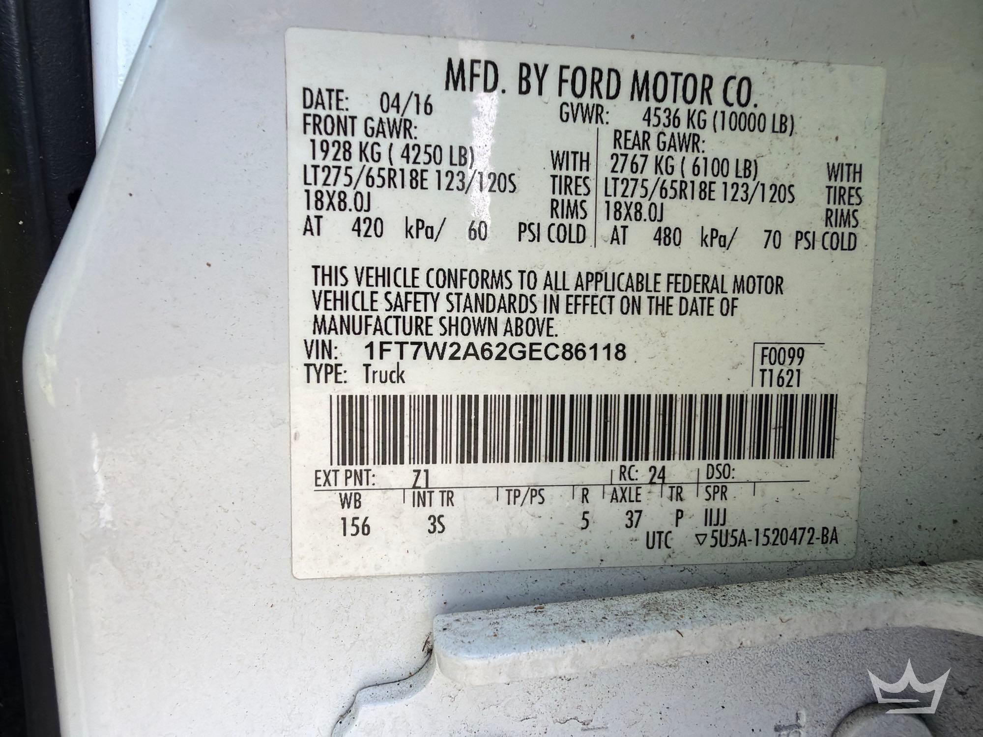2016 Ford F-250