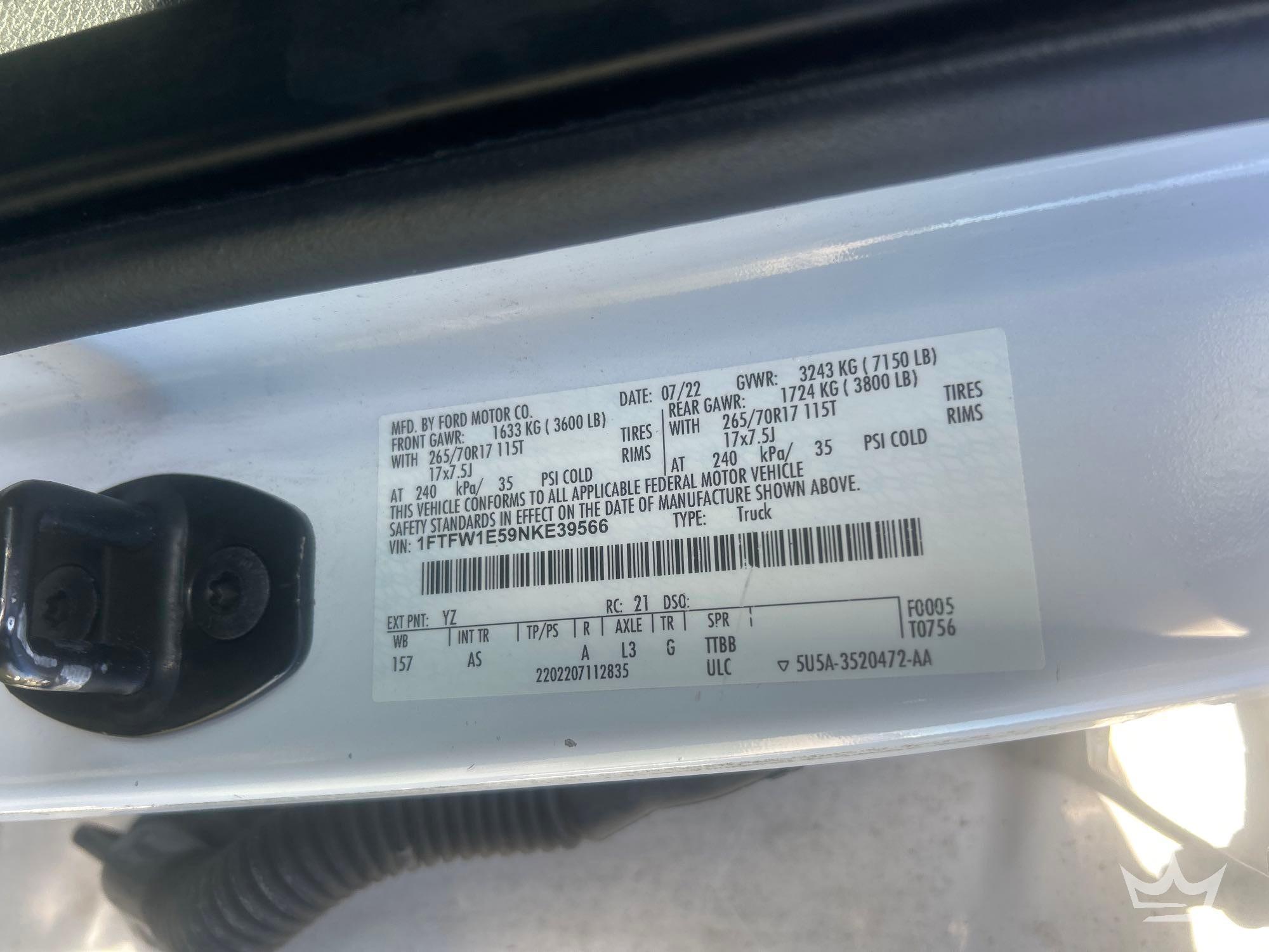 2022 Ford F-150