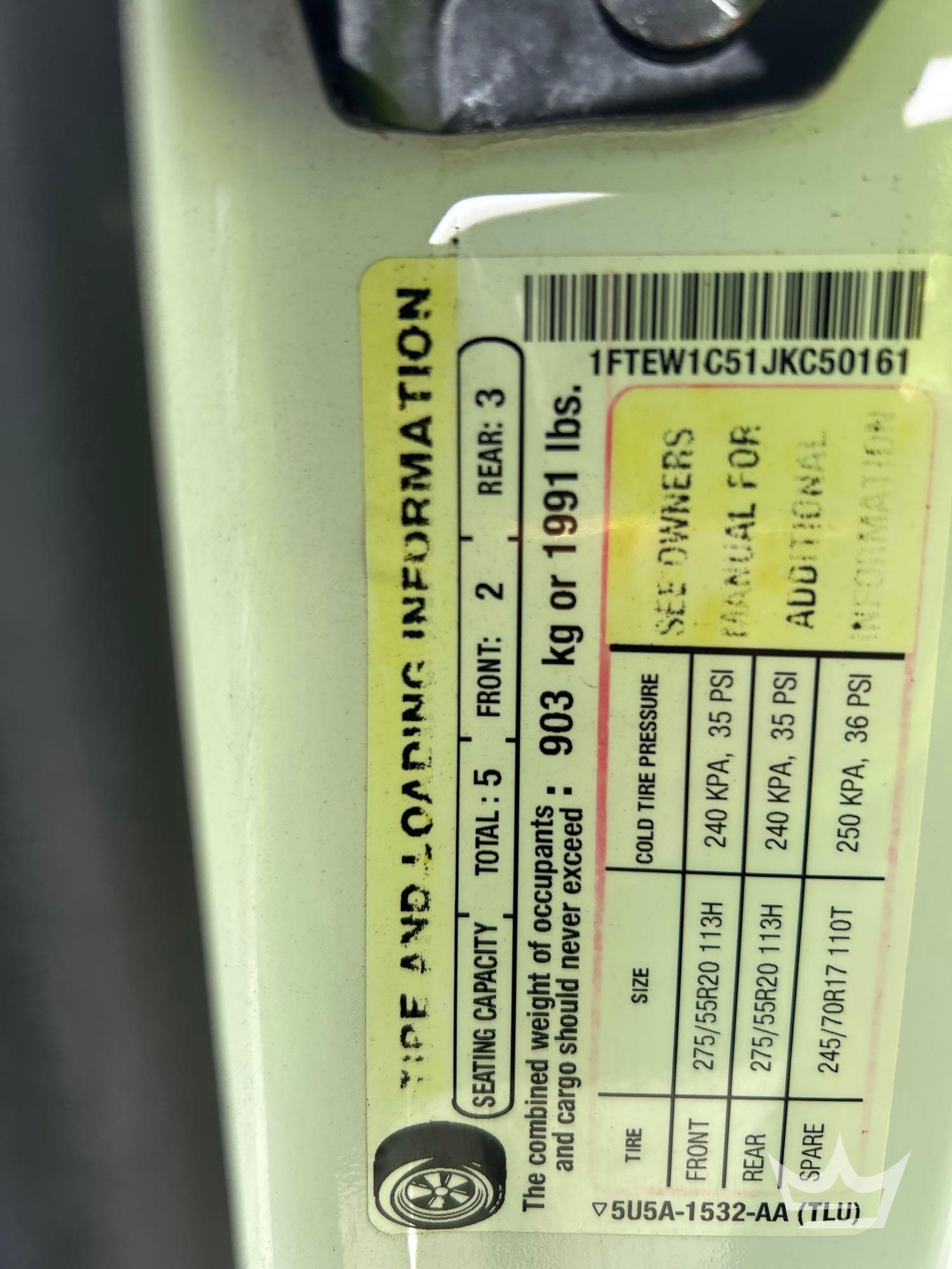 2018 Ford F-150