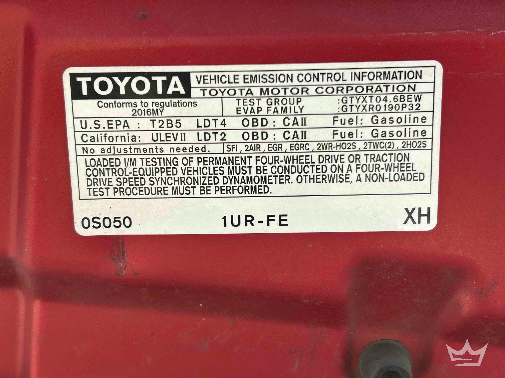 2016 Toyota Tundra