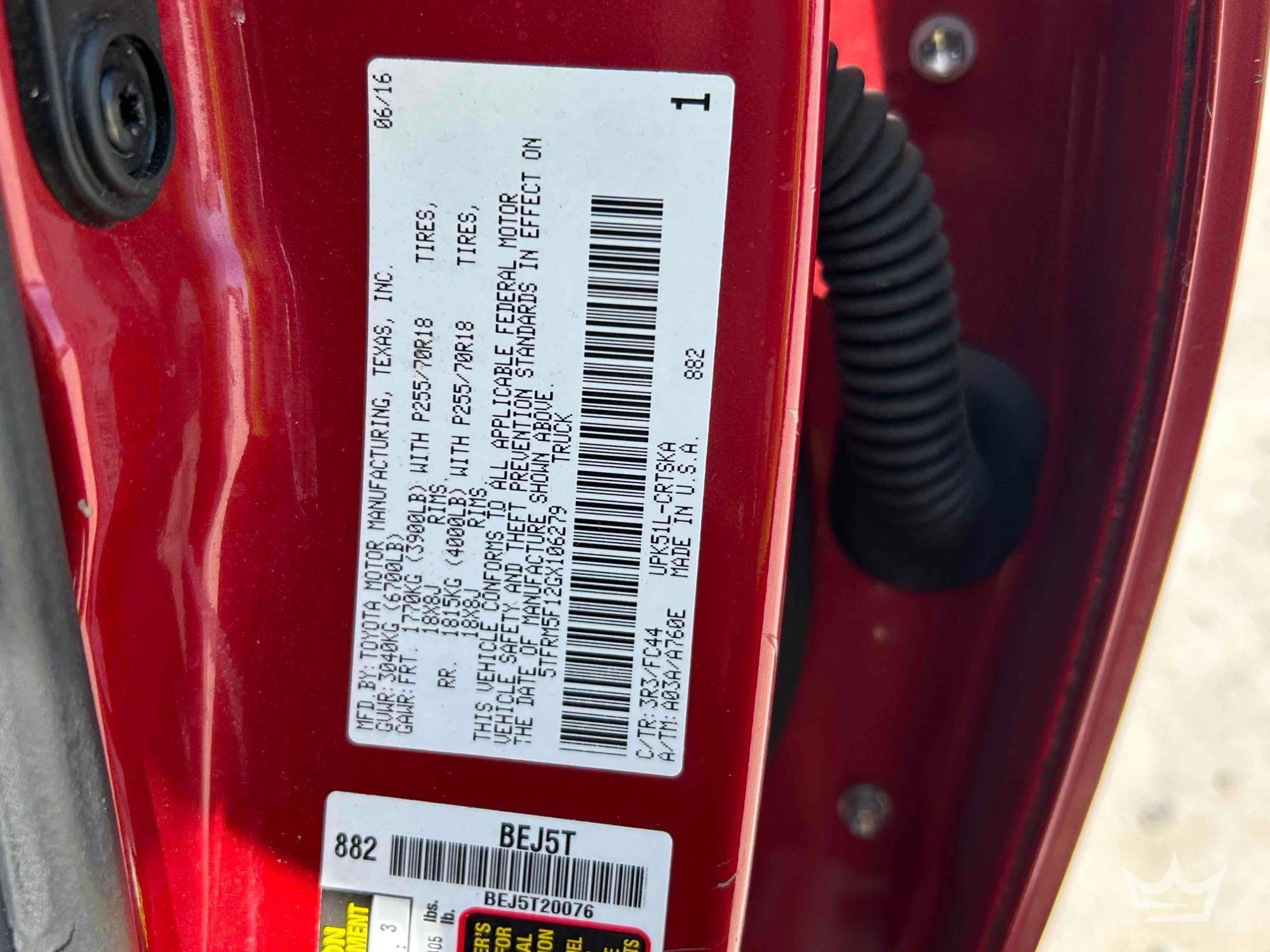 2016 Toyota Tundra