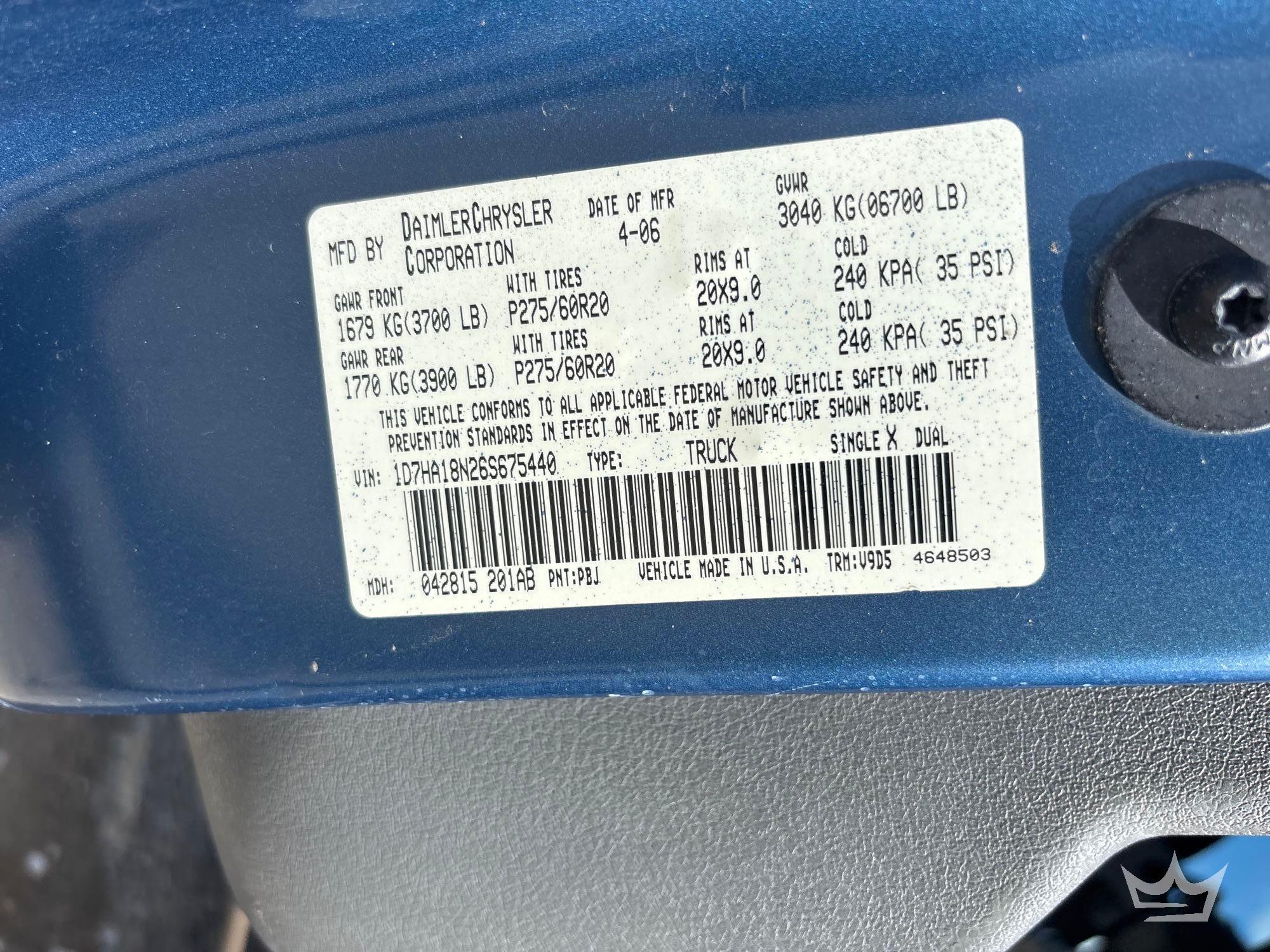 2006 Dodge RAM 1500