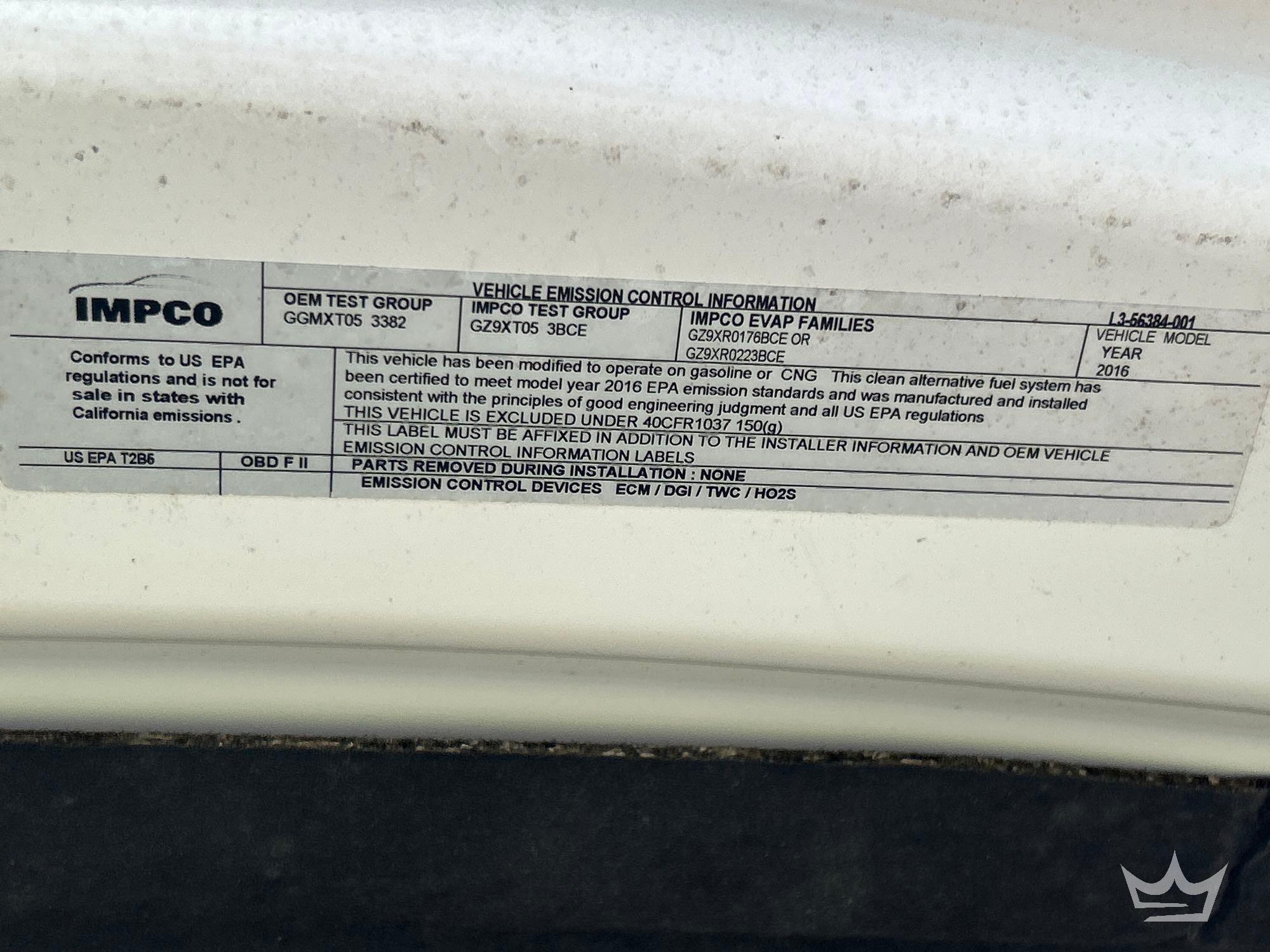 2016 Chevrolet Silverado 1500