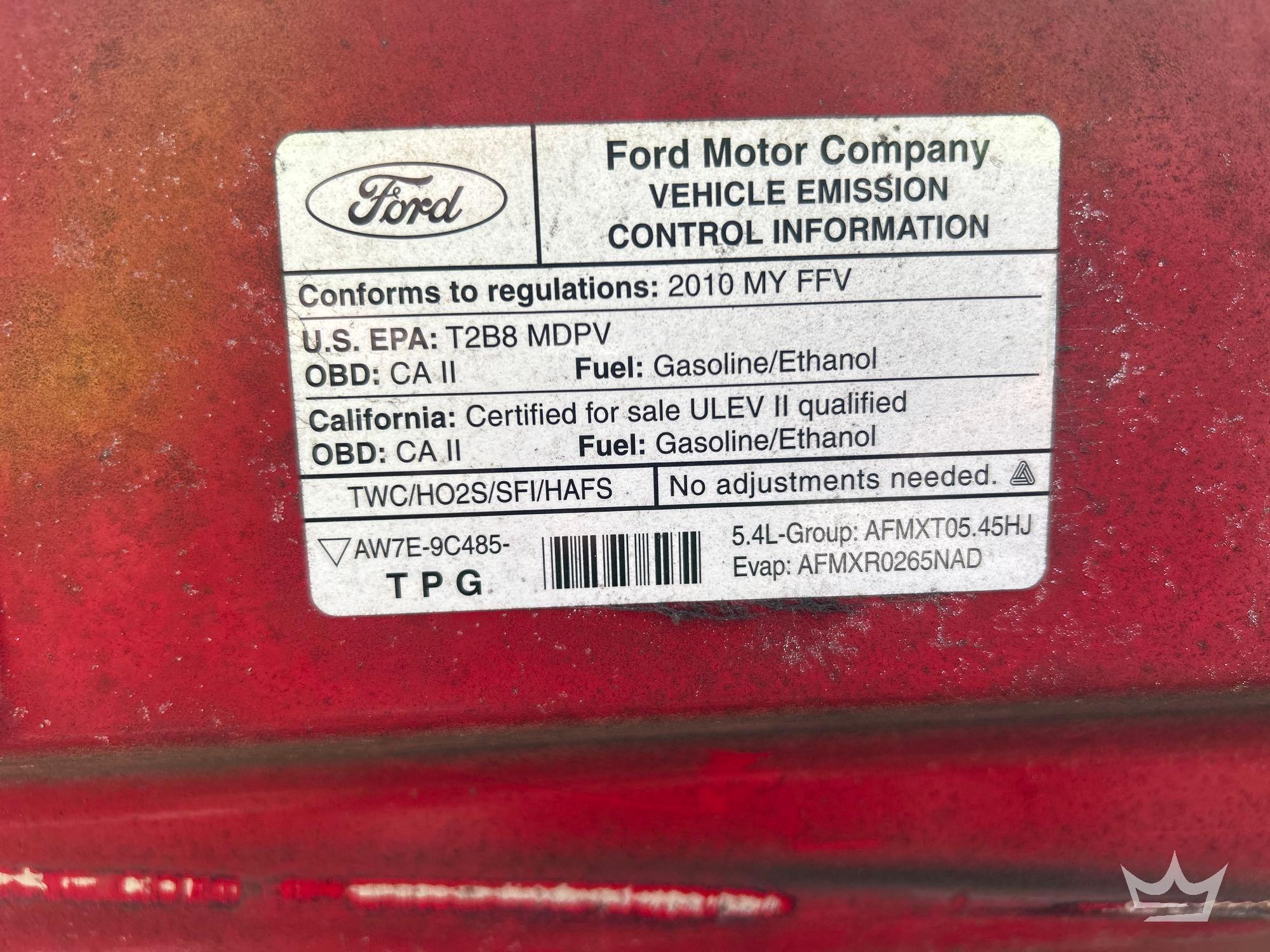 2010 Ford E350