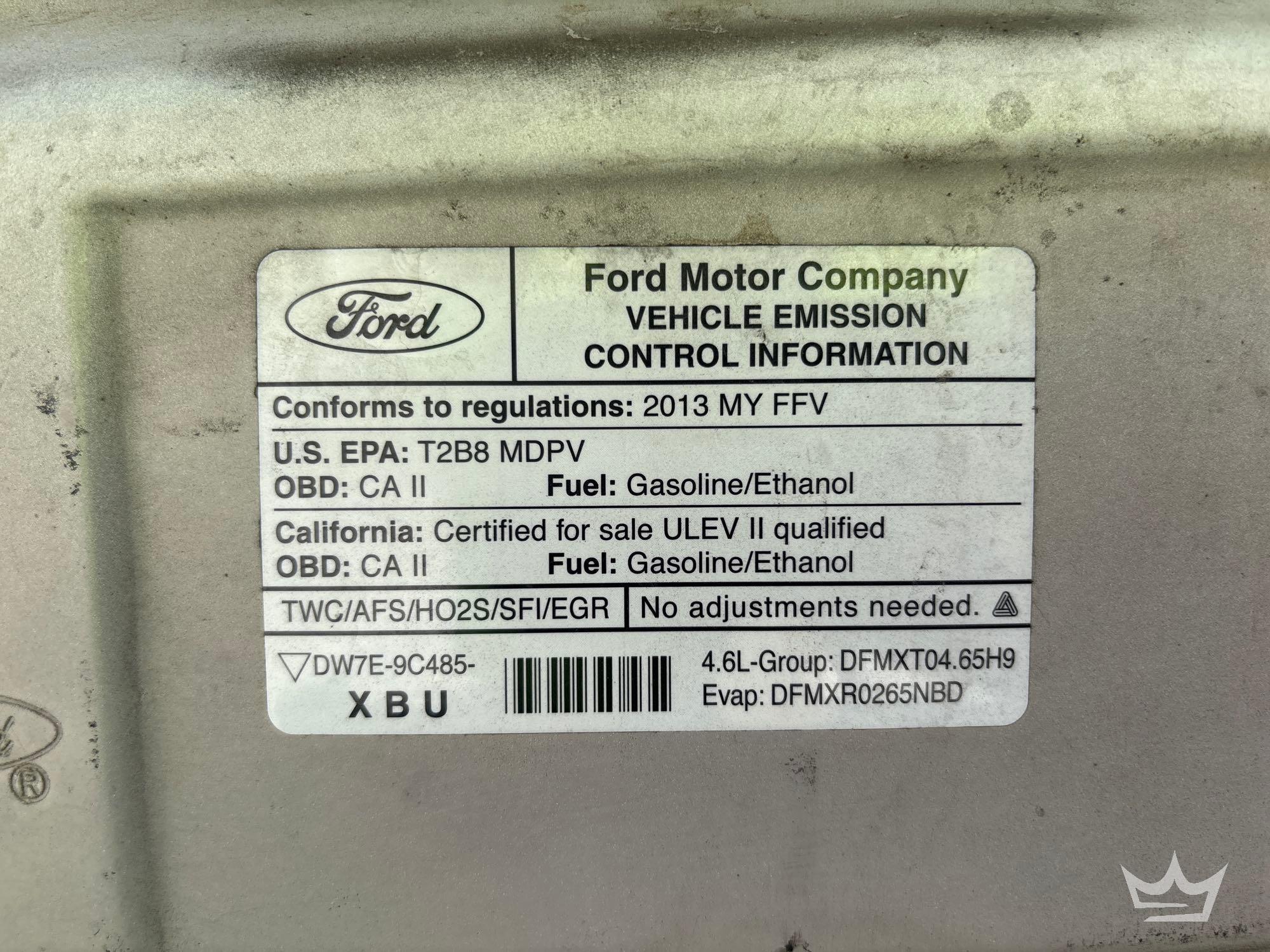 2013 Ford E-250