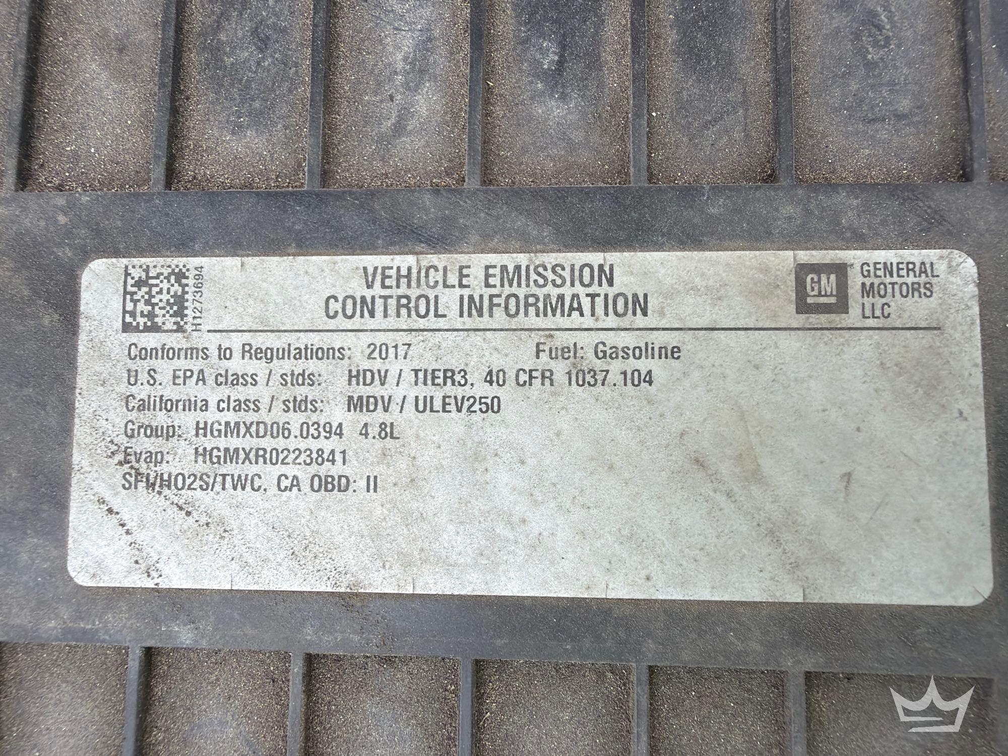 2017 Chevrolet EXPRESS 2500