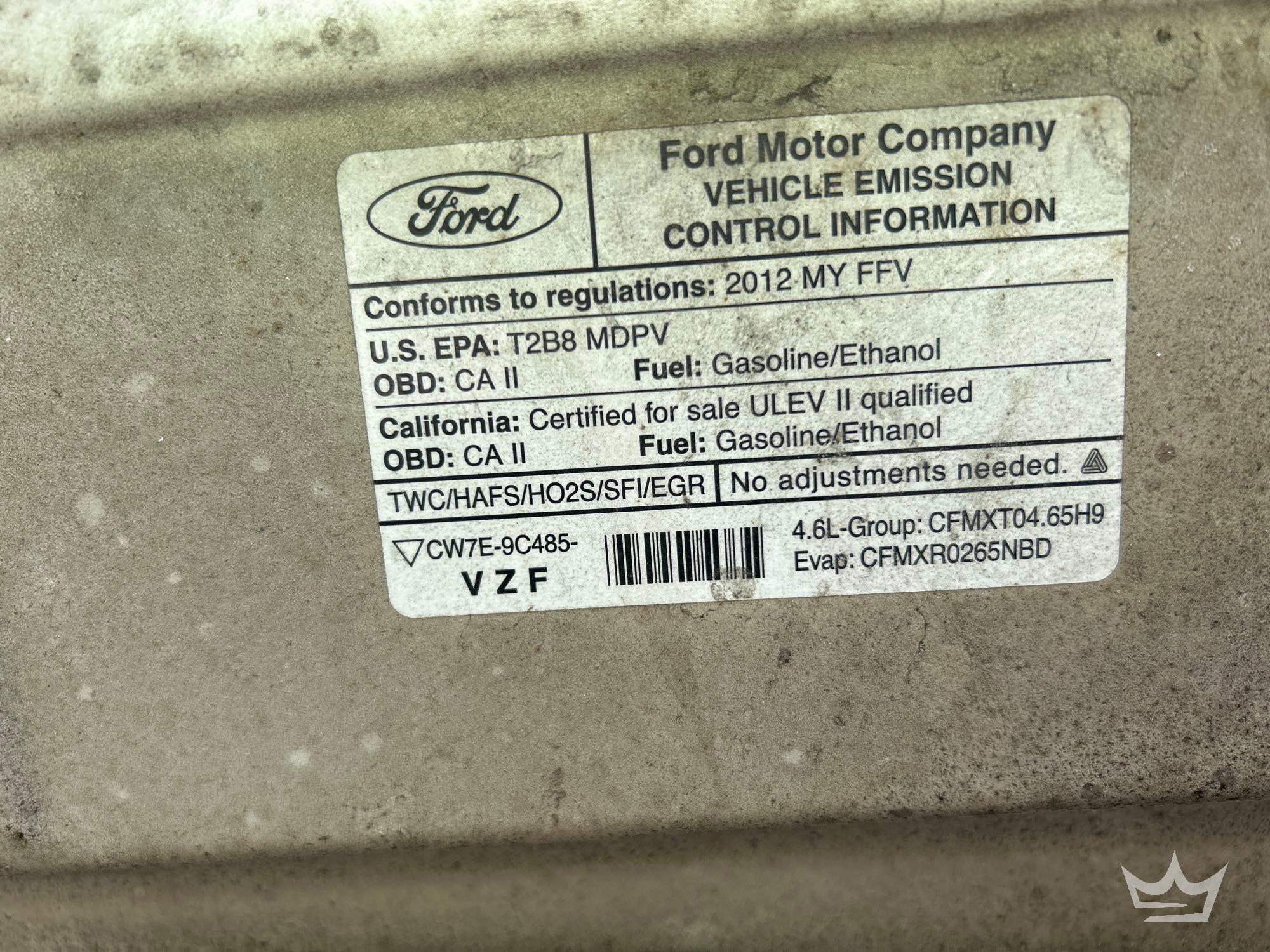 2012 Ford E-250