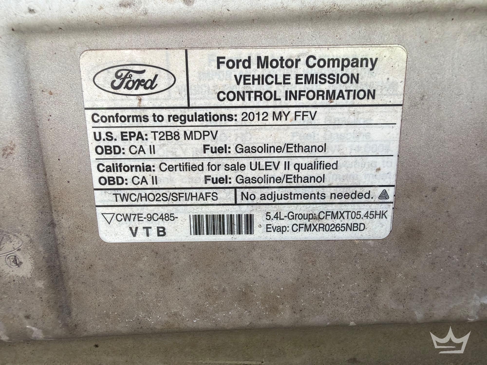 2012 Ford E-150