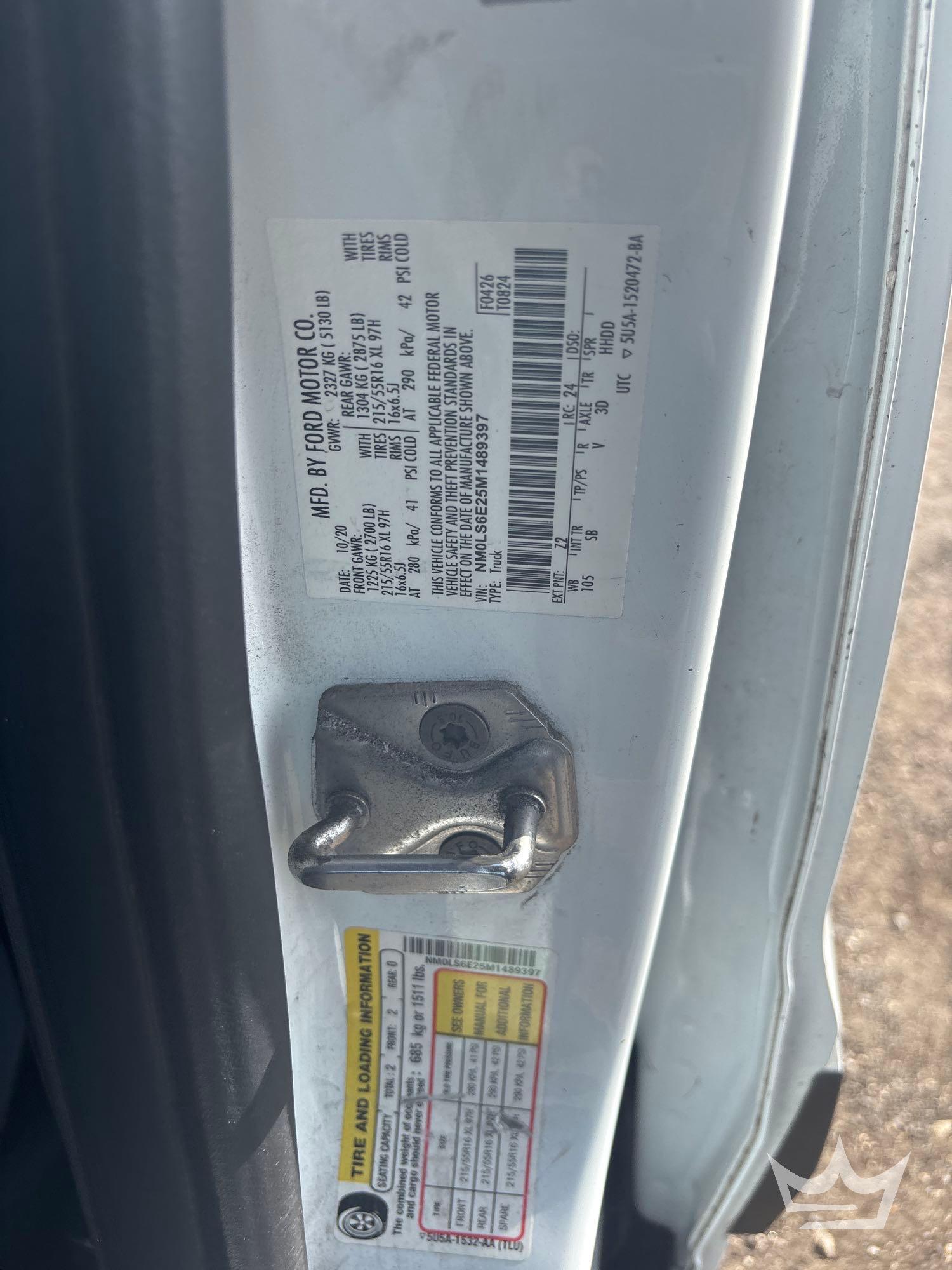 2021 Ford TRANSIT