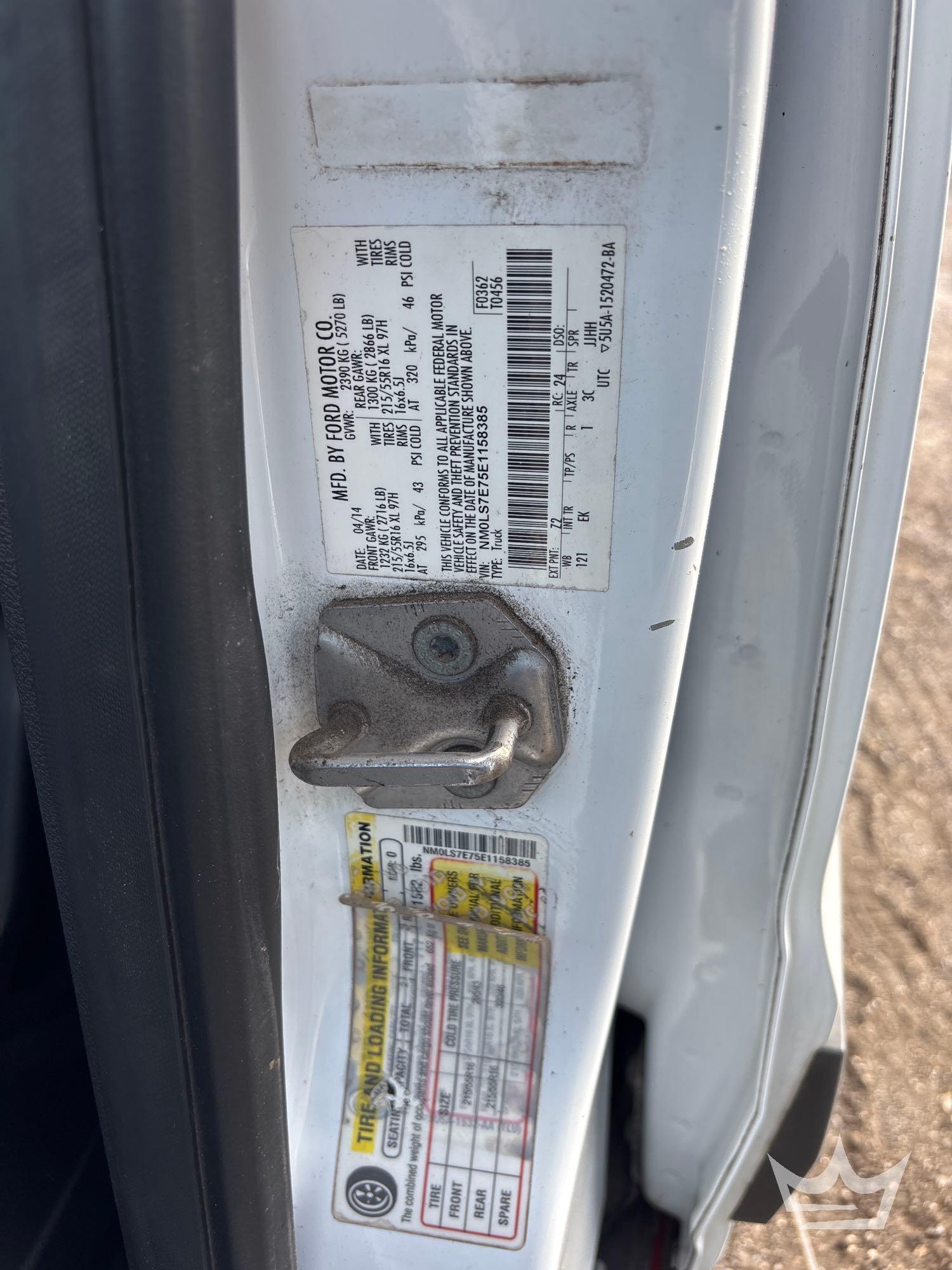 2014 Ford TRANSIT