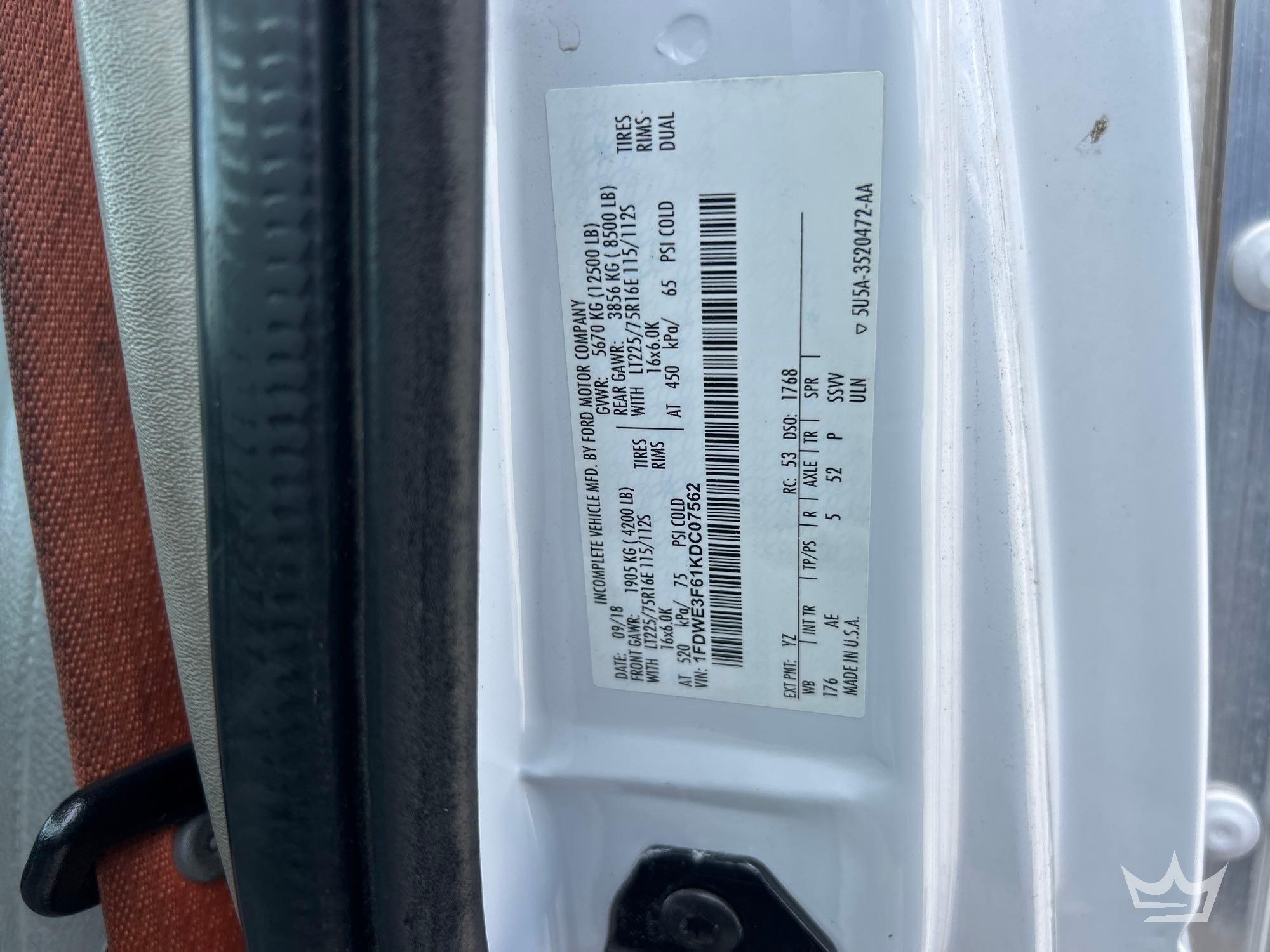 2019 Ford E350