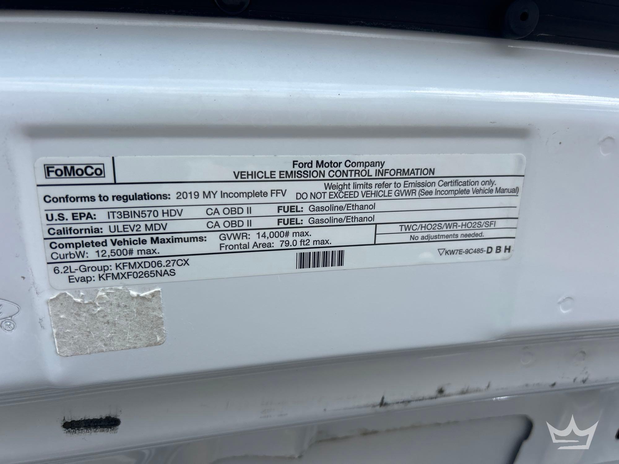 2019 Ford E350