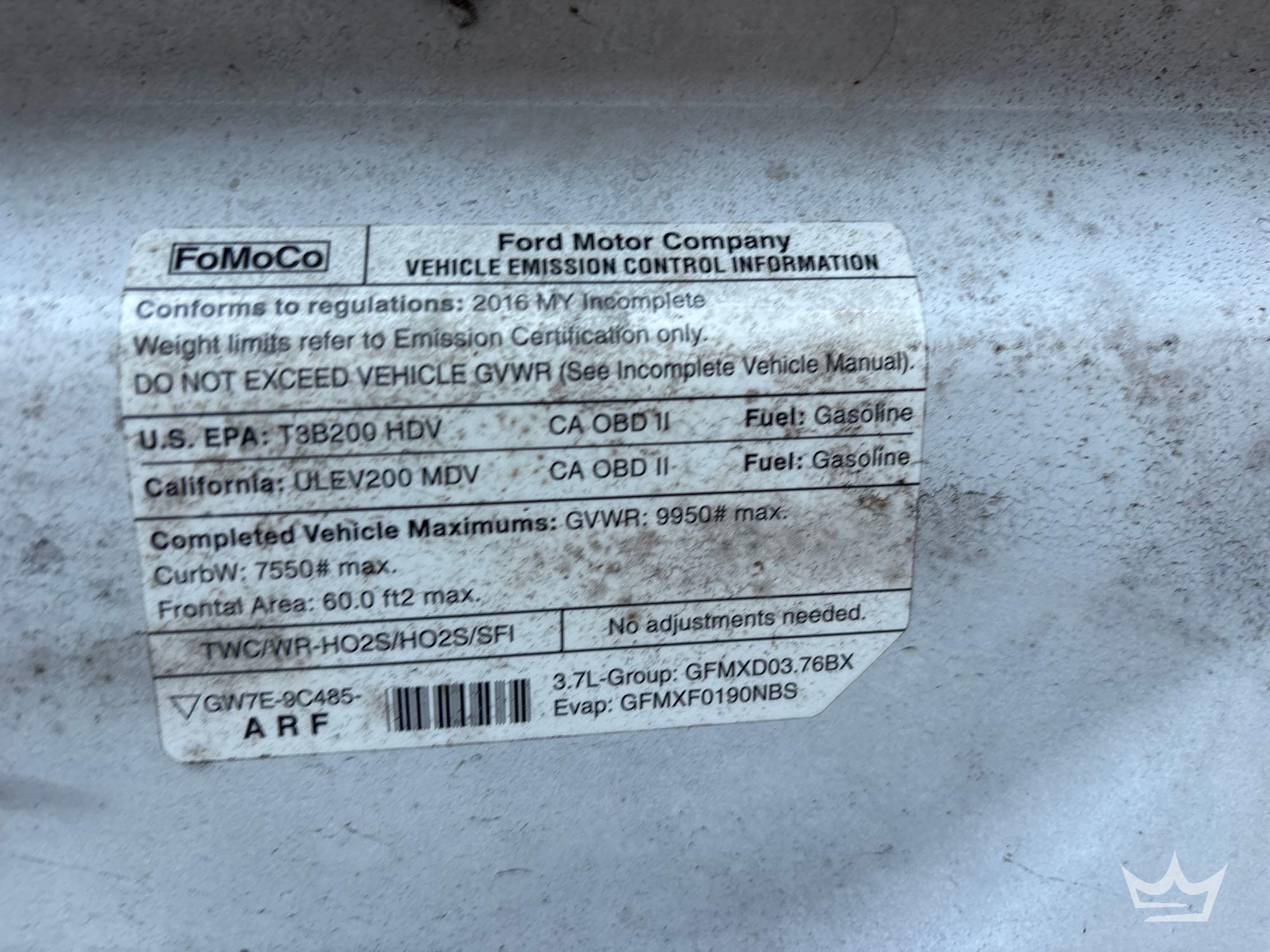 2016 Ford TRANSIT