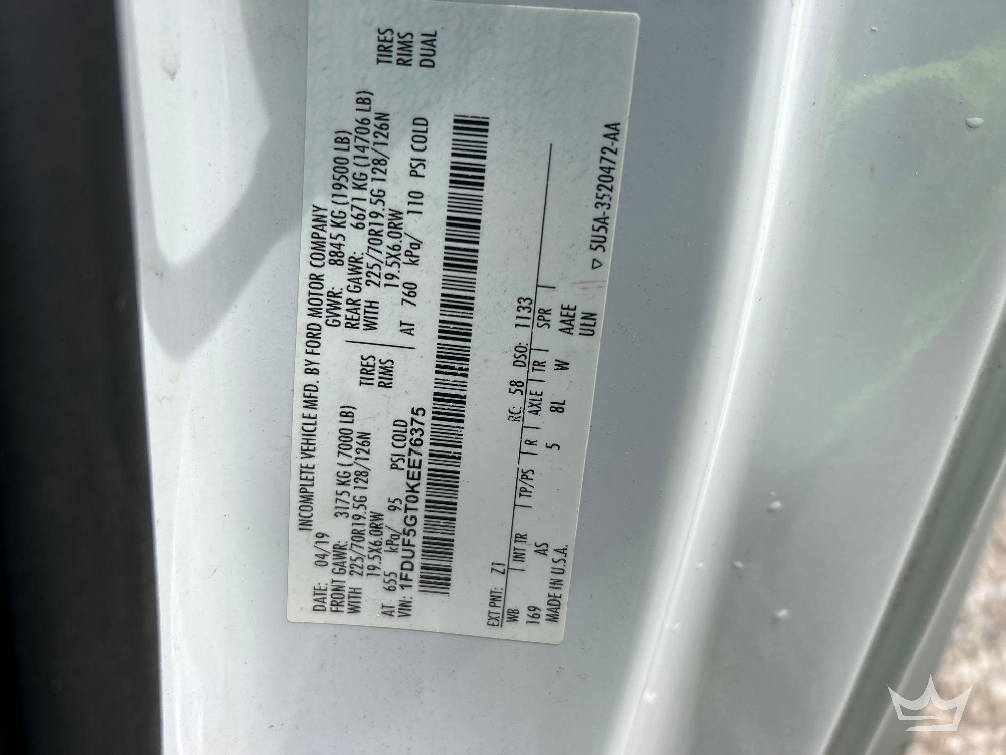2019 Ford F-550