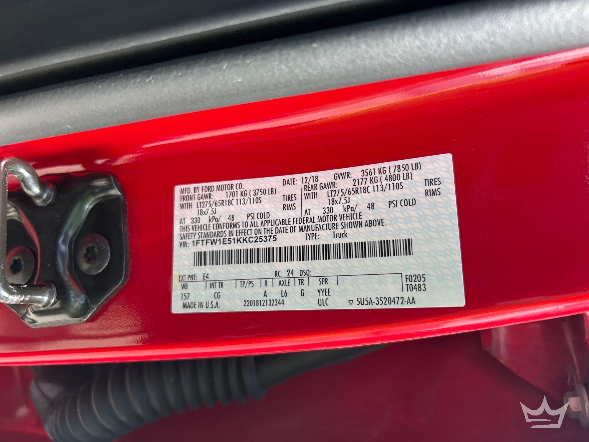 2019 Ford F-150