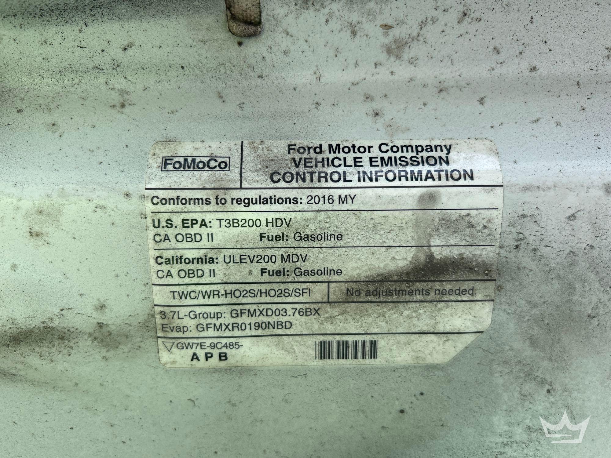 2016 Ford TRANSIT