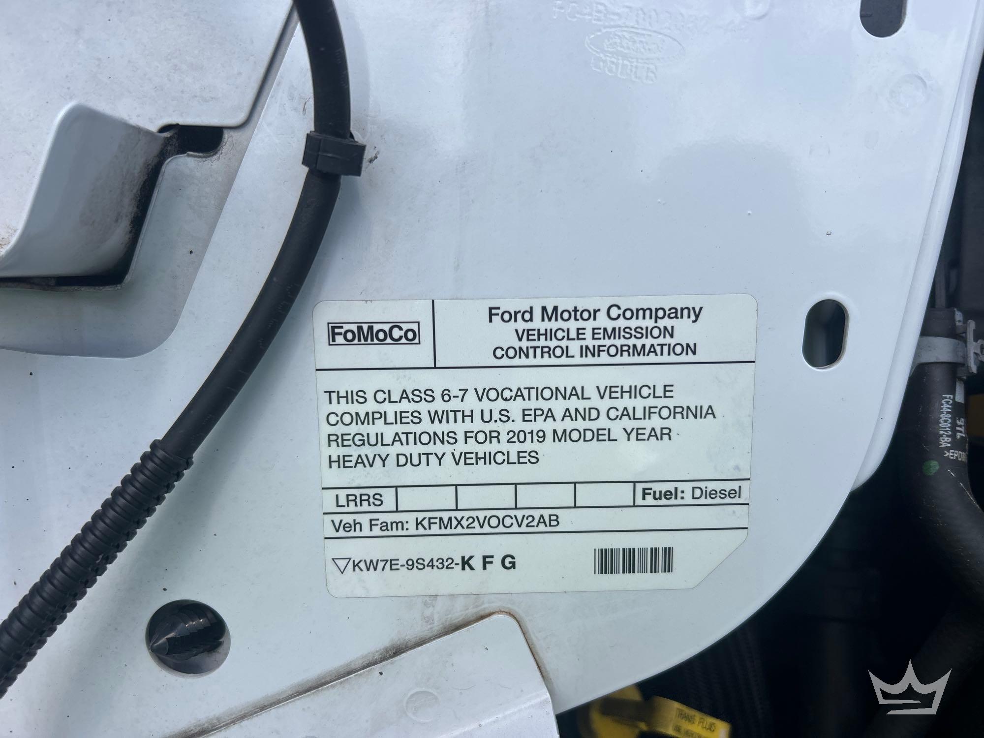 2019 Ford F750