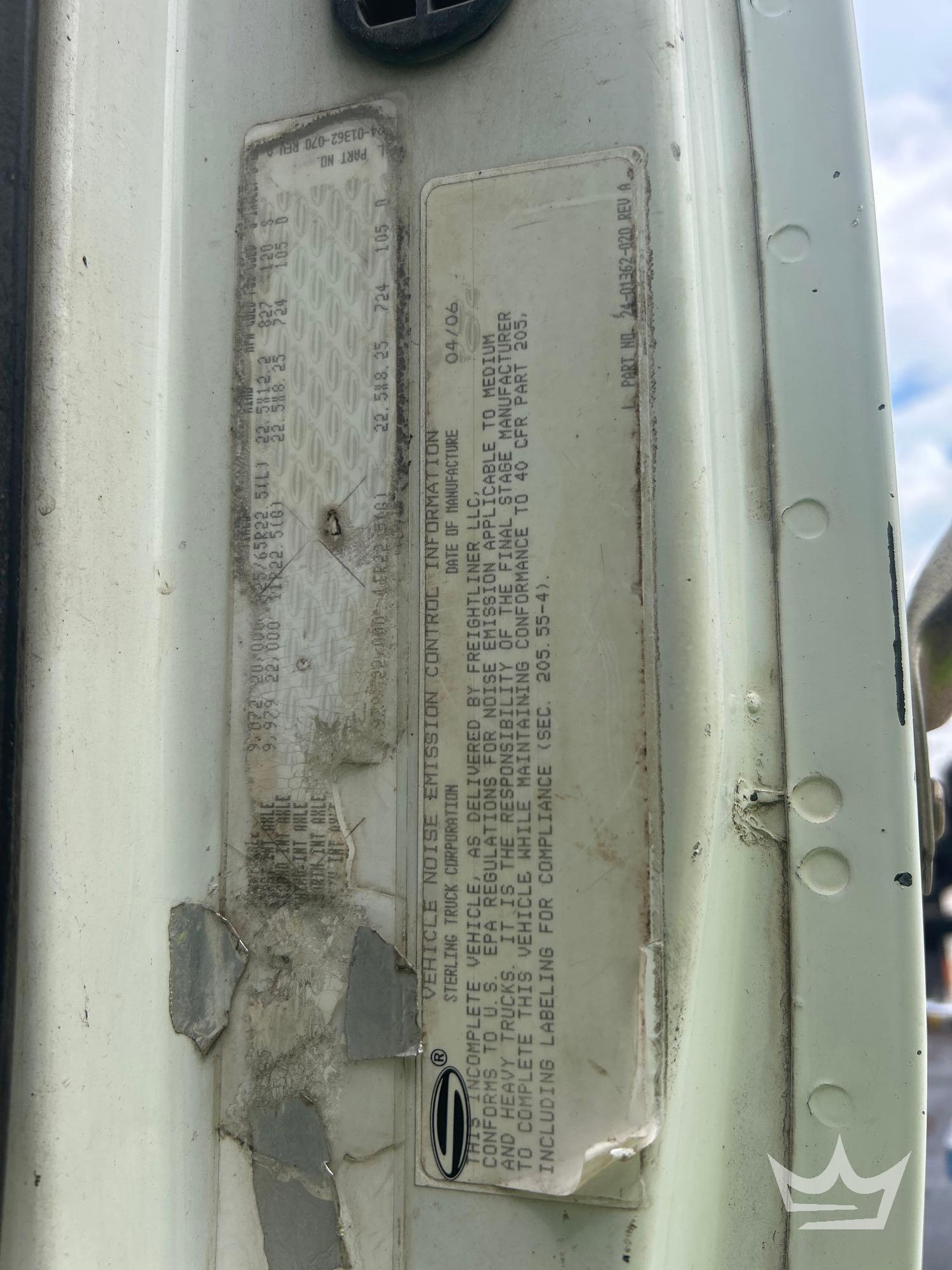 2007 Sterling L9500