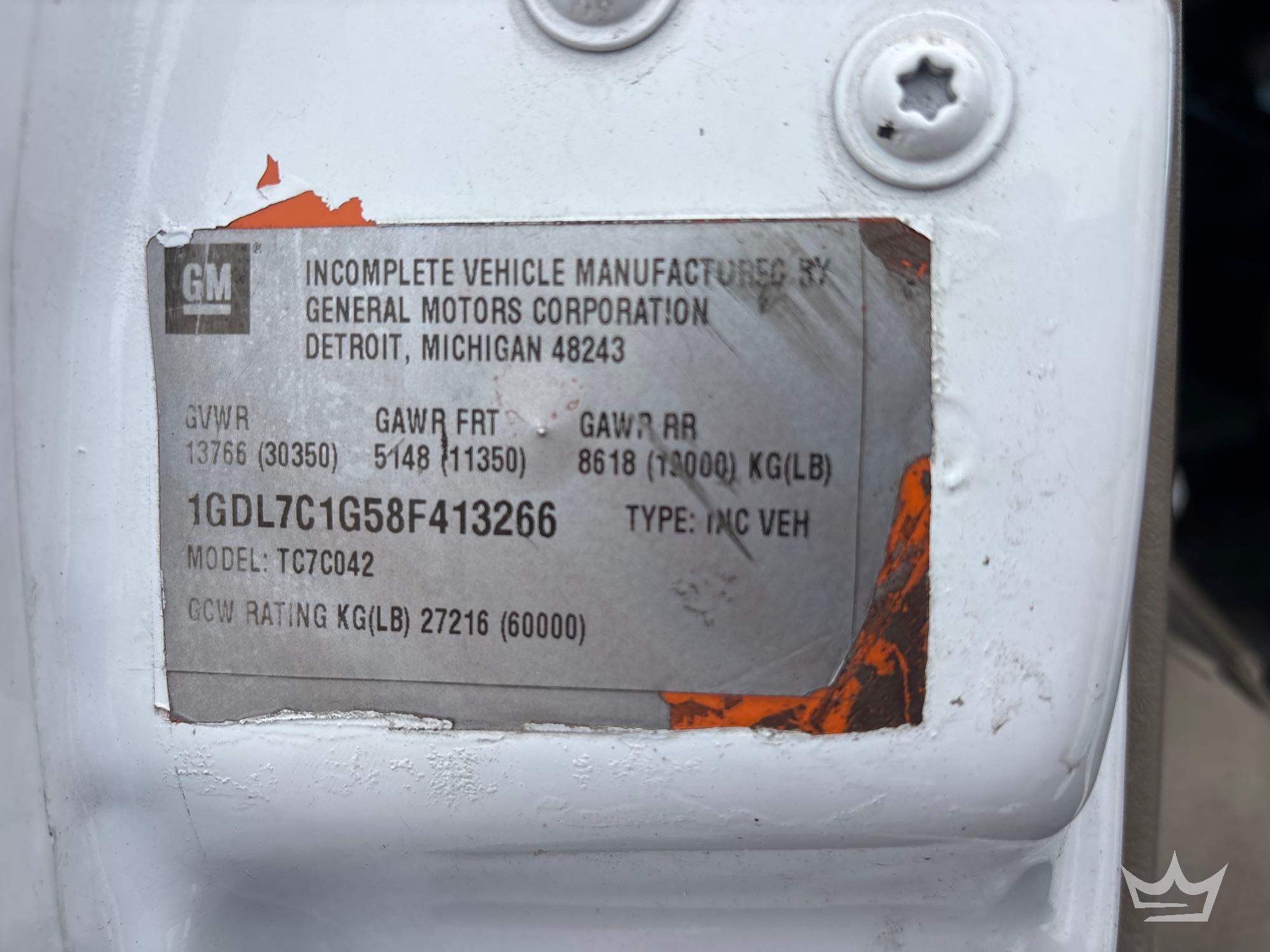 2008 GMC C7500