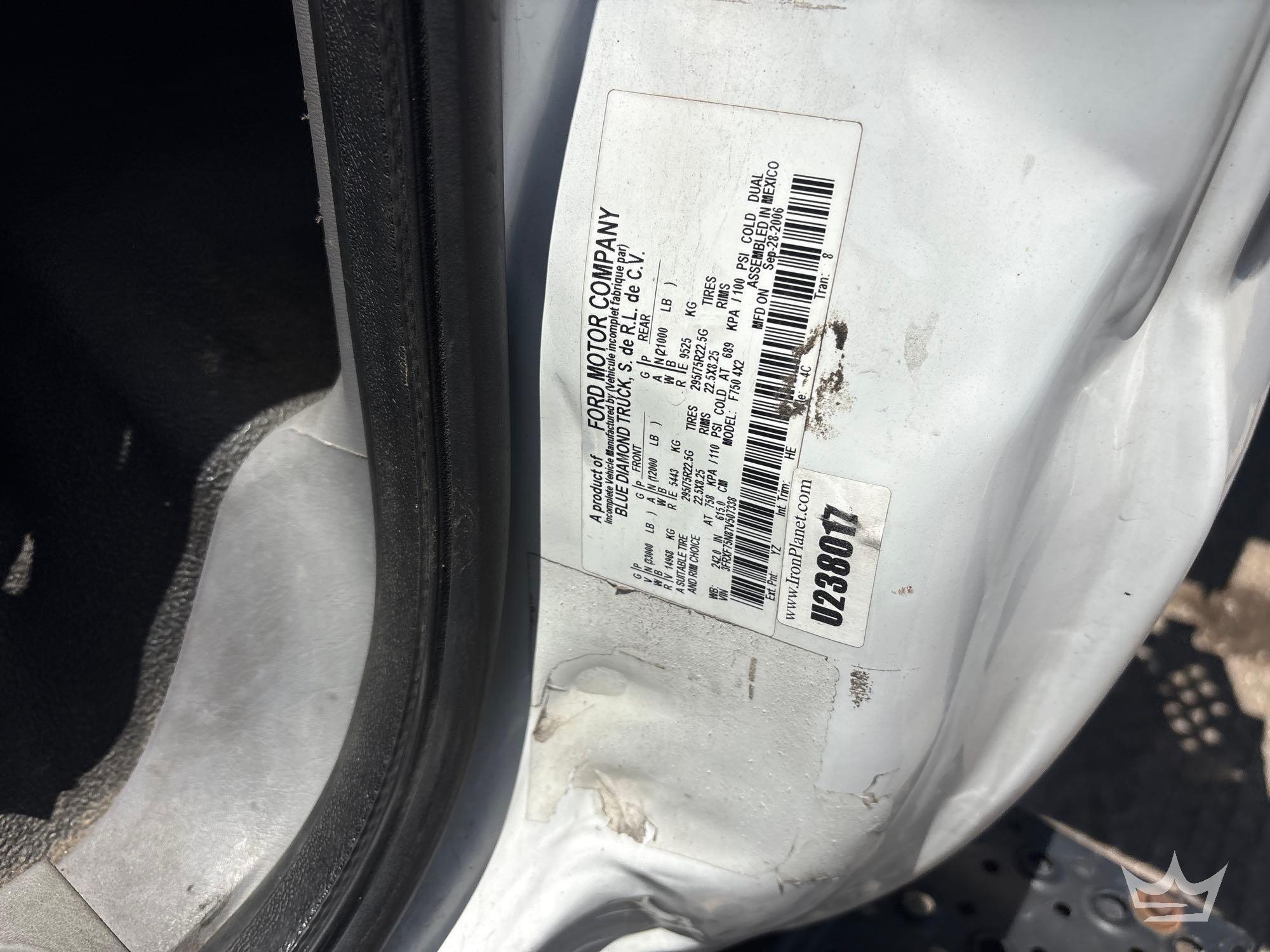 2007 Ford F750