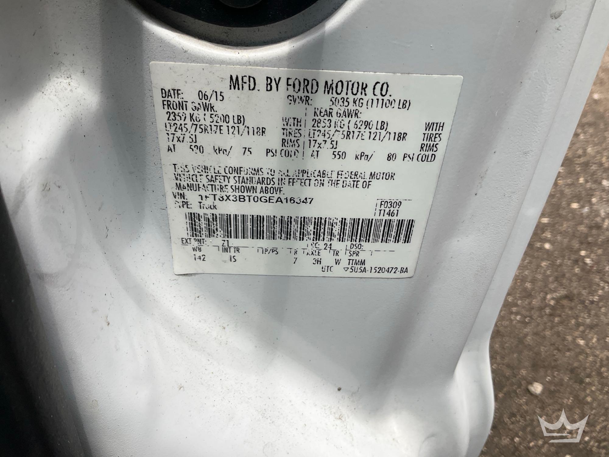 2016 Ford F350