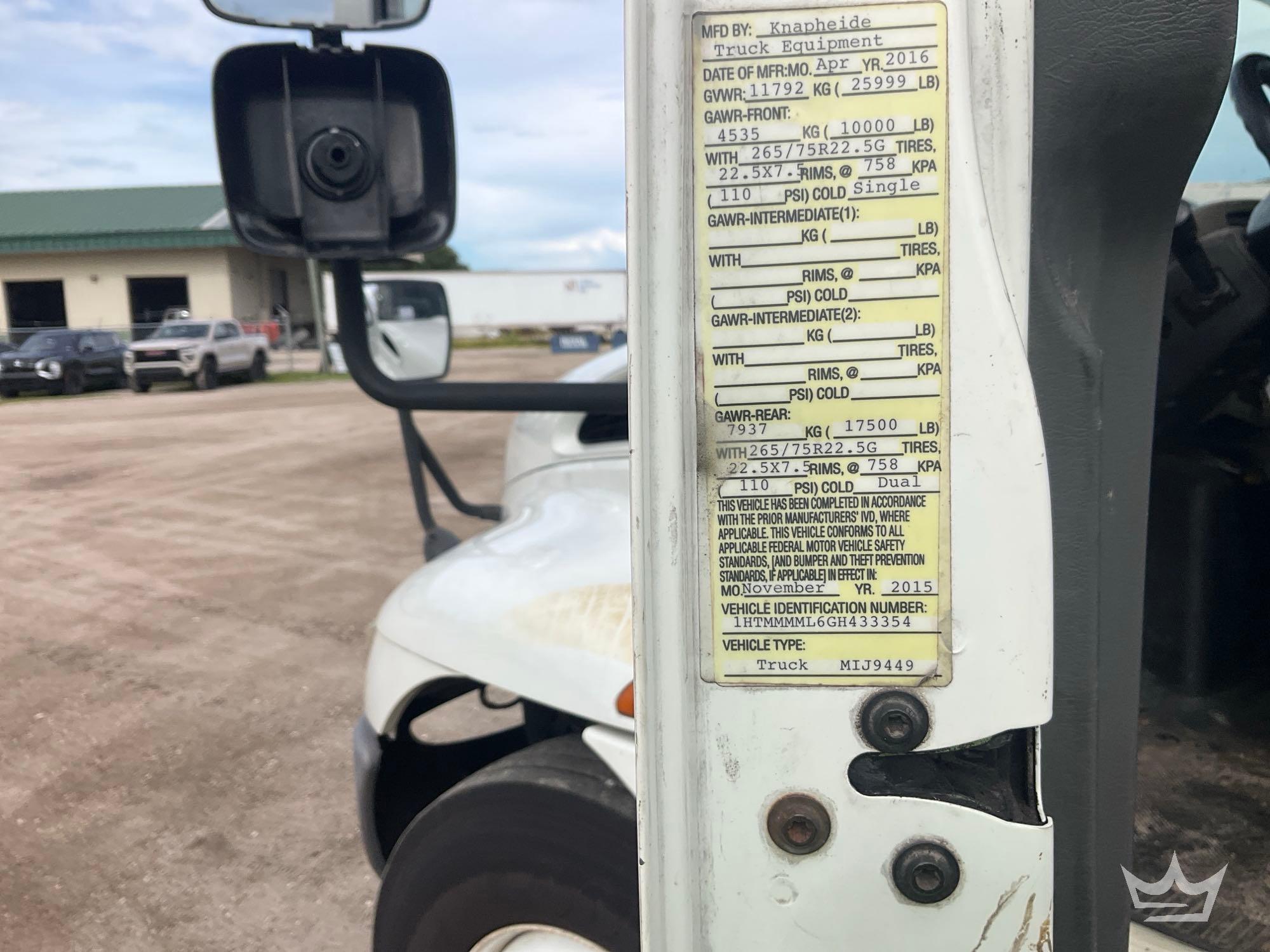2016 International DURASTAR 4300