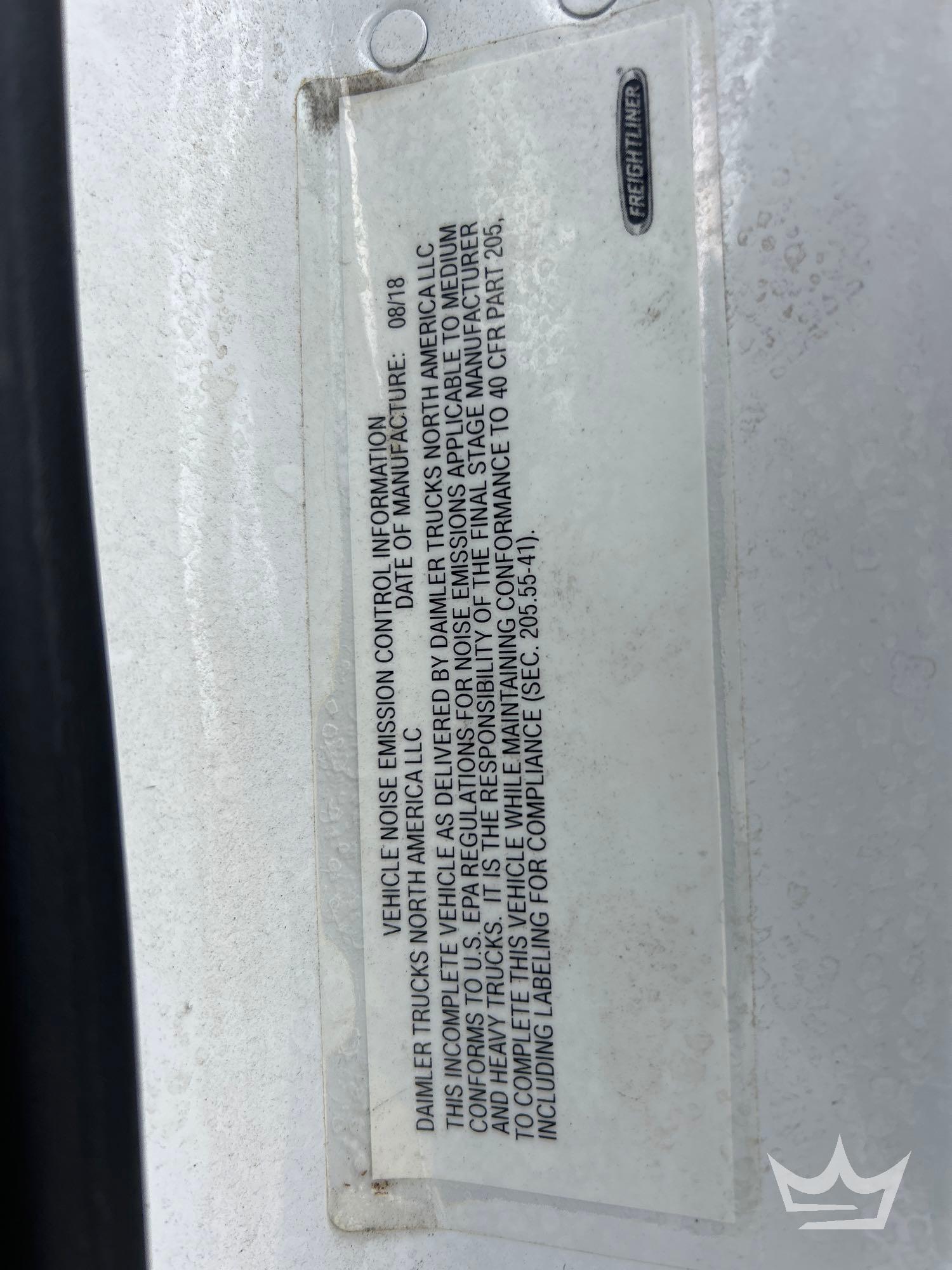 2019 Freightliner M2 106 SPORTCH