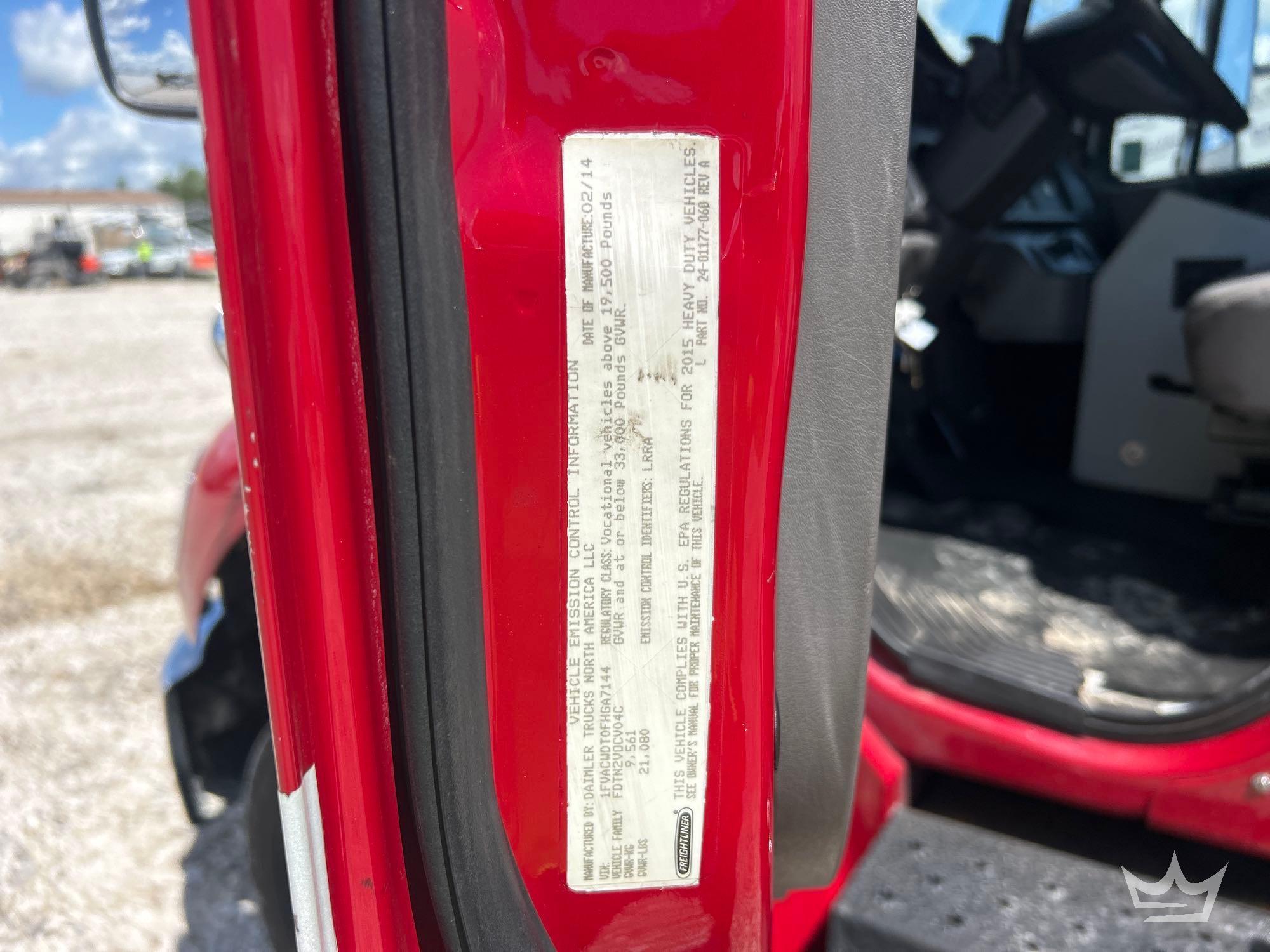 2015 Freightliner M2 106