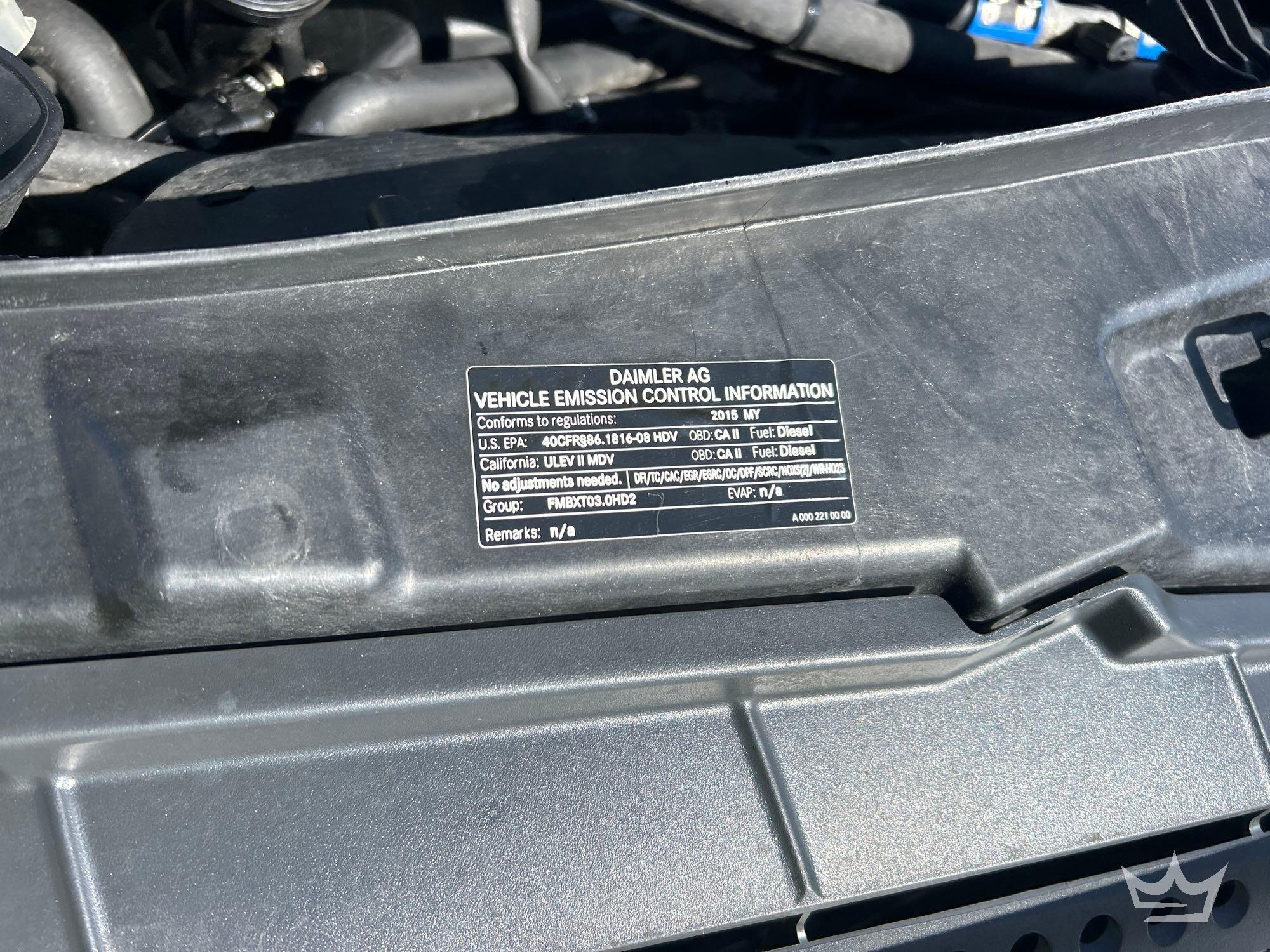 2015 Mercedes-Benz 3500