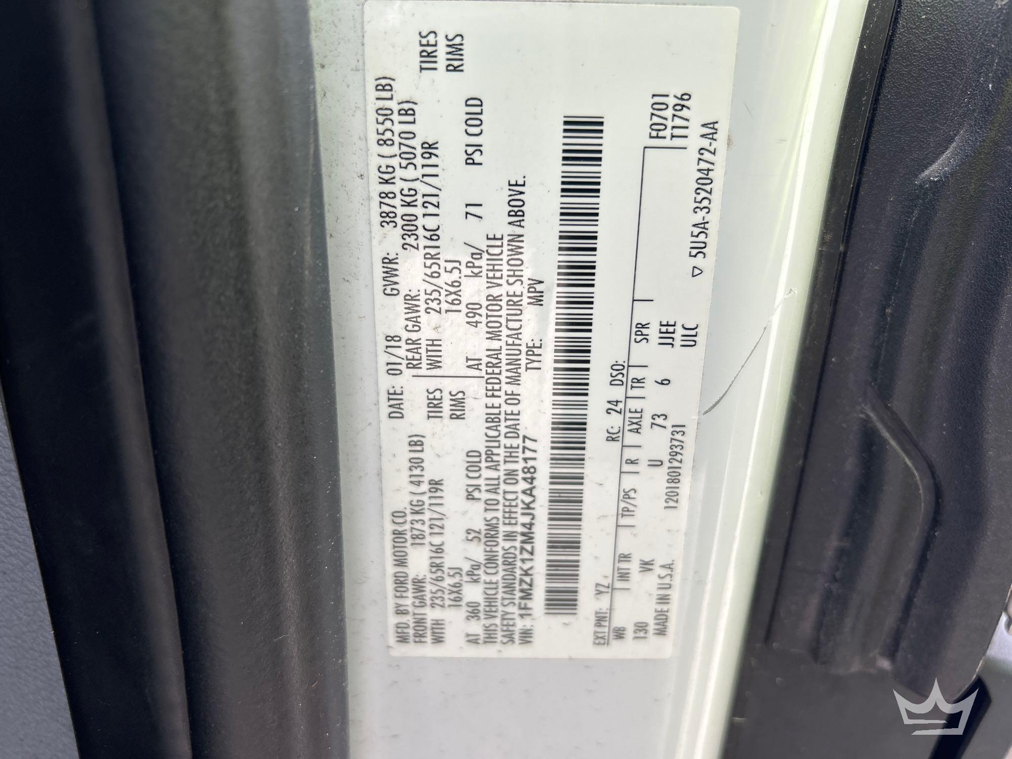 2018 Ford TRANSIT-150