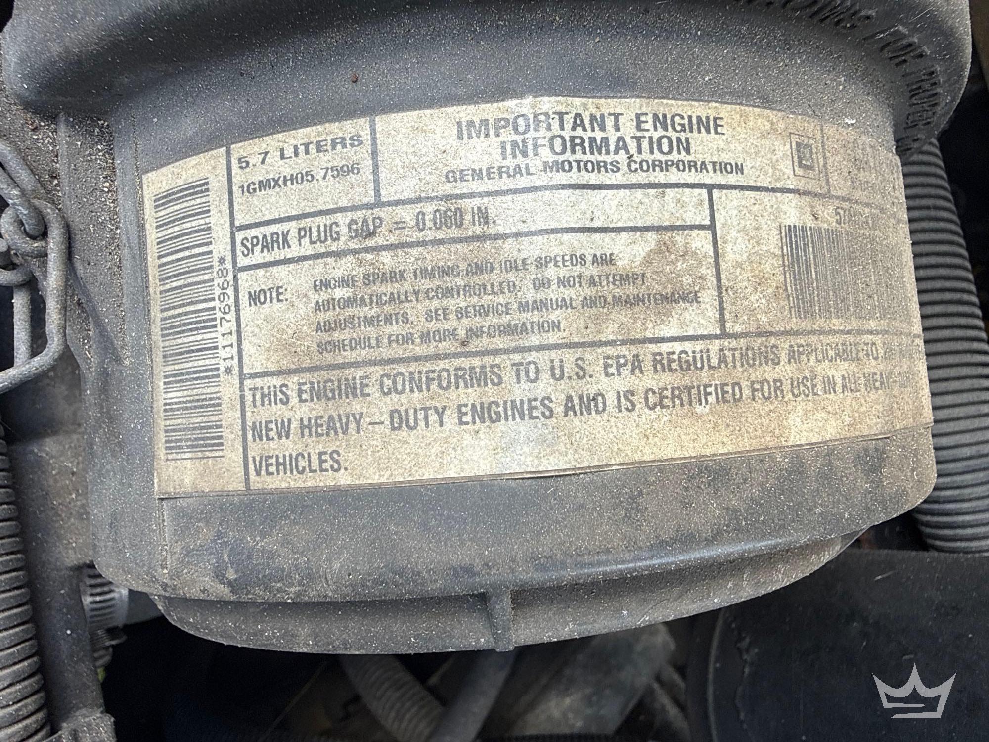 2001 Chevrolet 3500