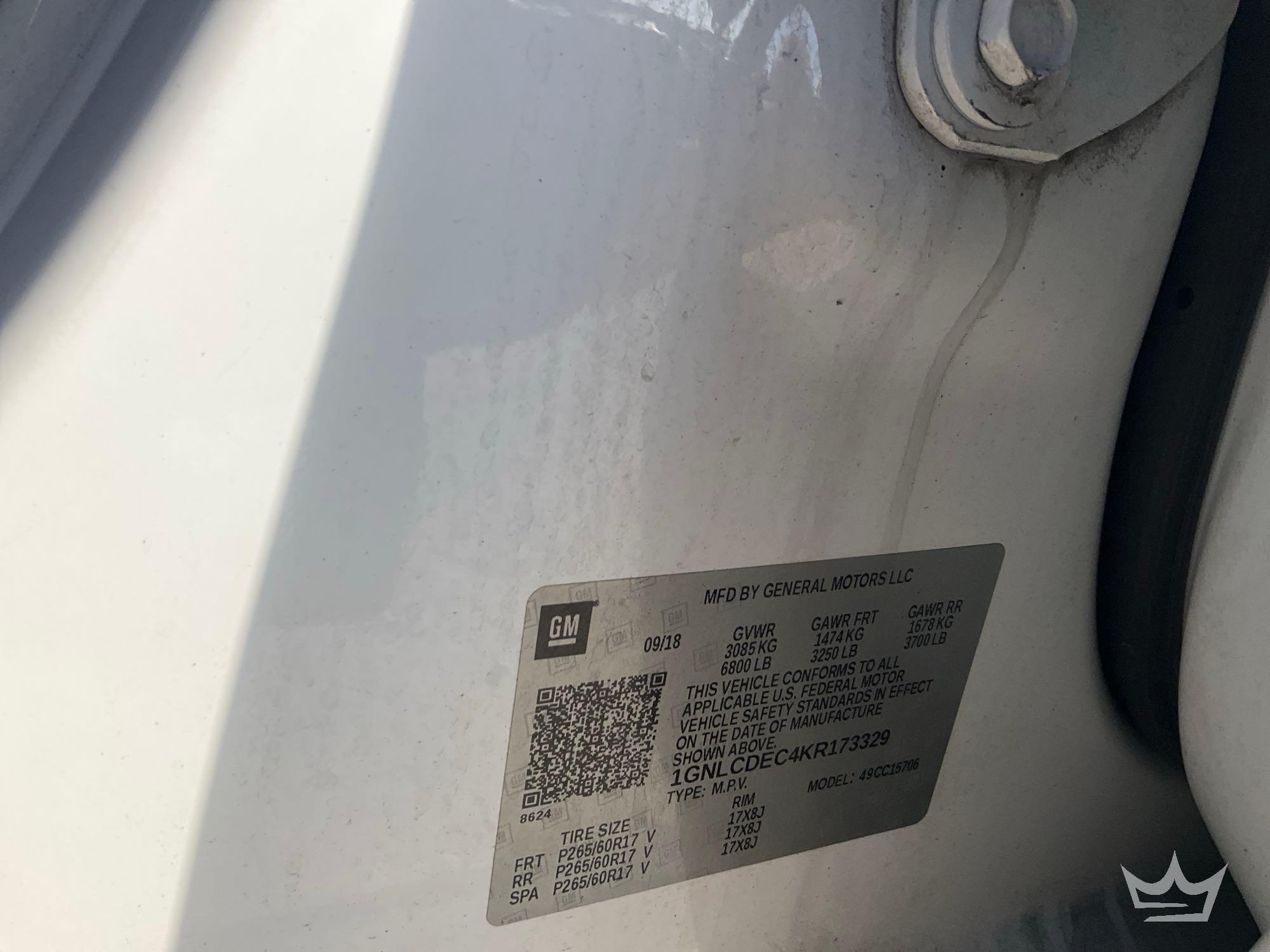 2019 Chevrolet TAHOE