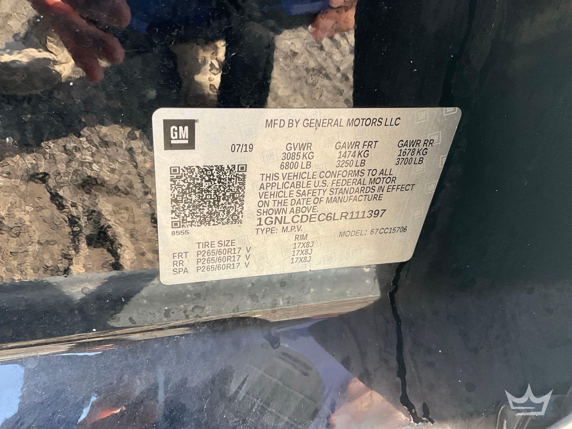 2020 Chevrolet TAHOE