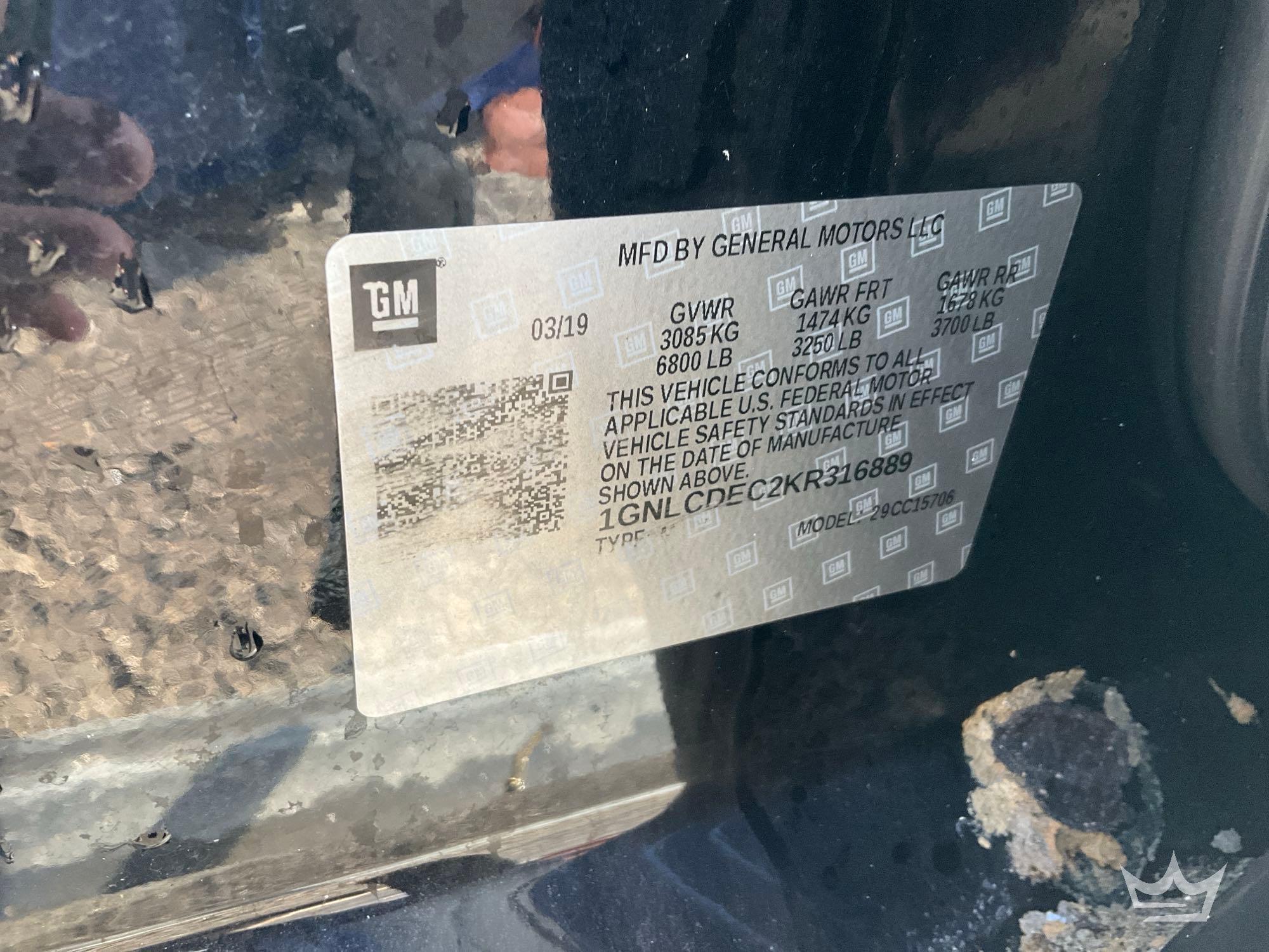 2019 Chevrolet TAHOE
