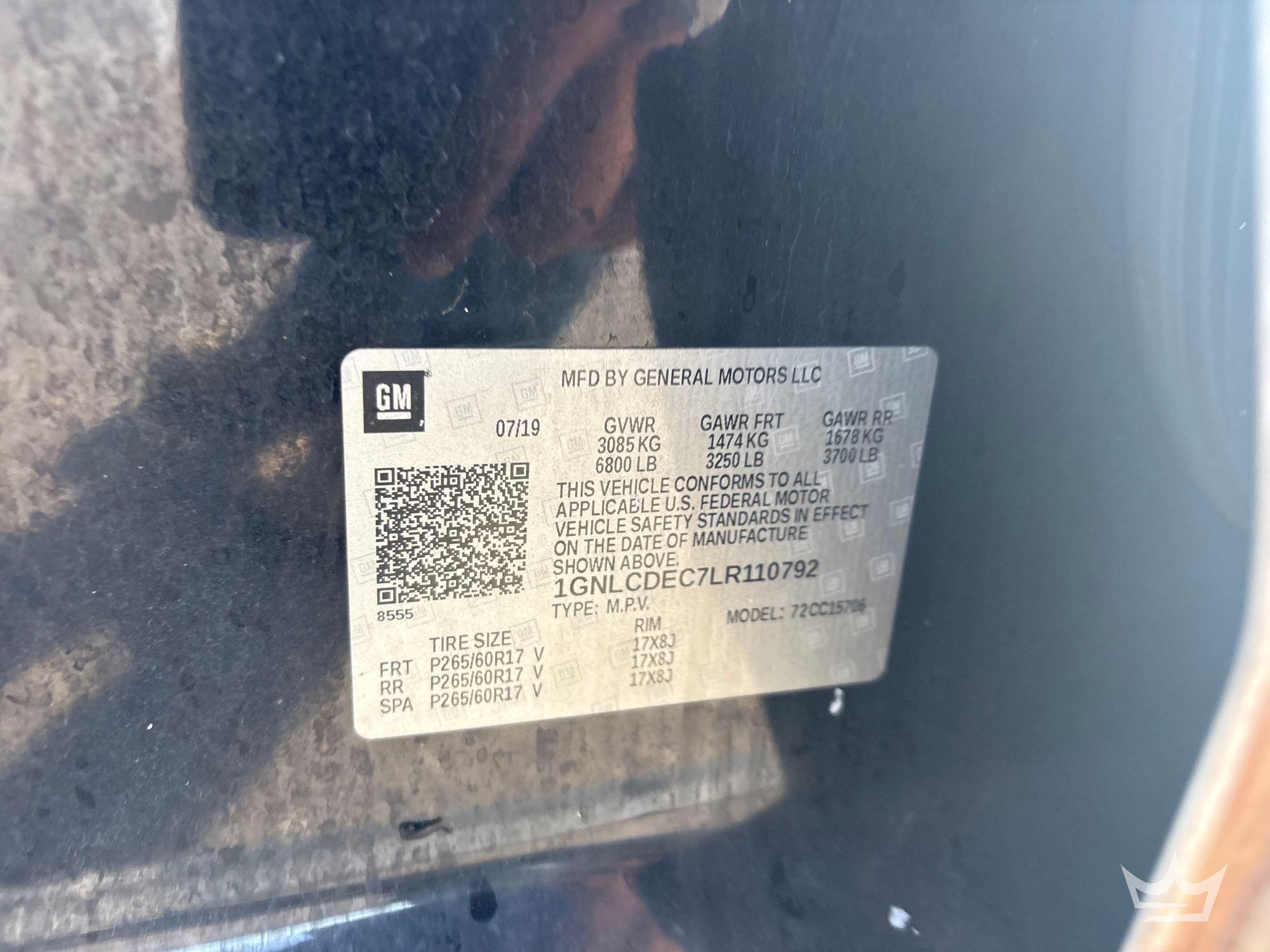 2020 Chevrolet TAHOE
