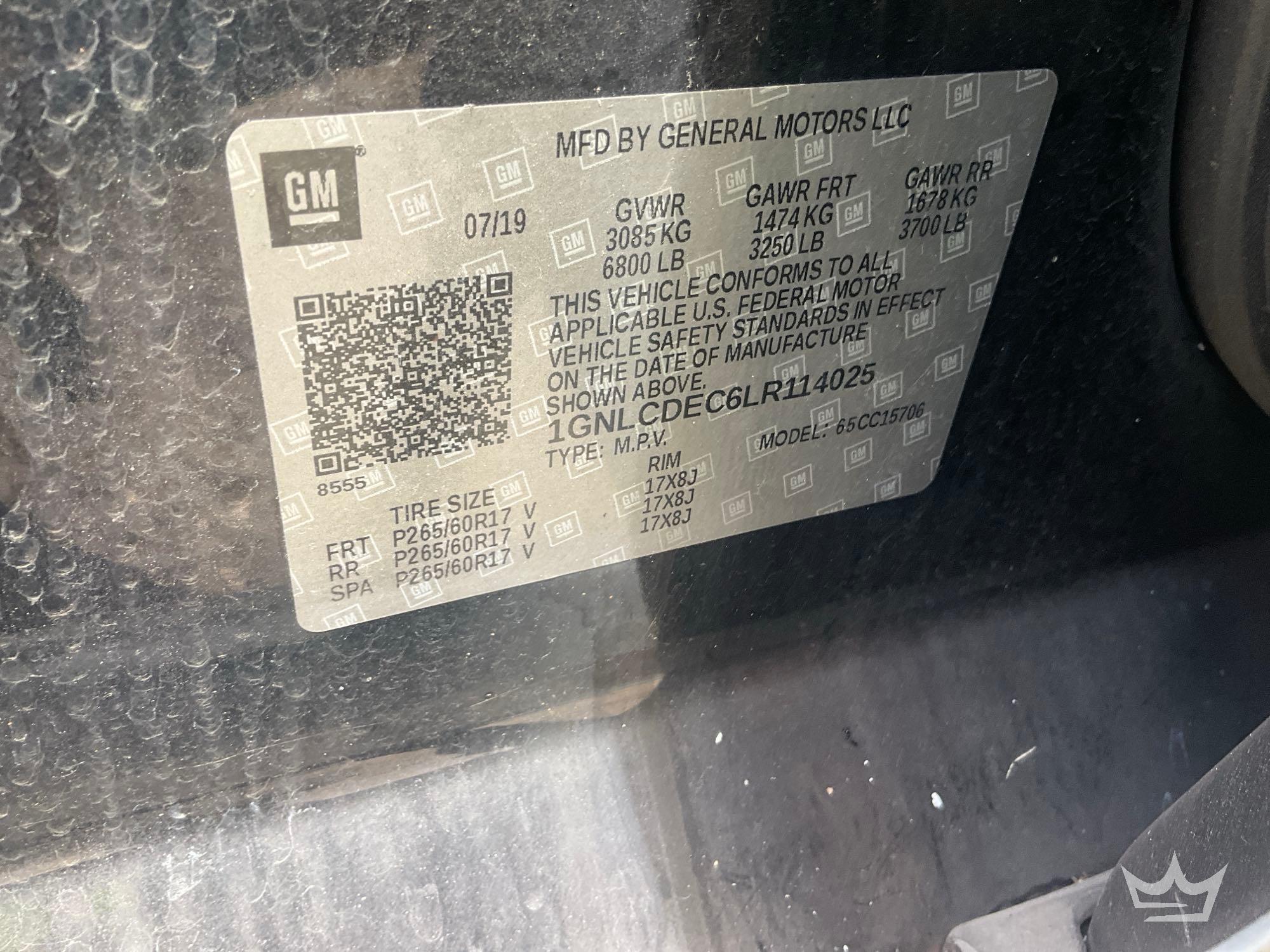 2020 Chevrolet TAHOE