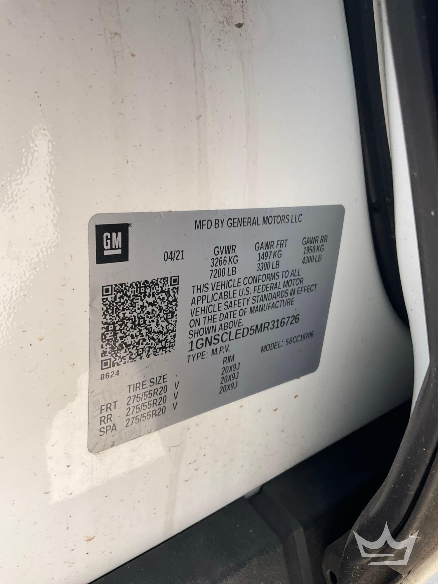 2021 Chevrolet TAHOE