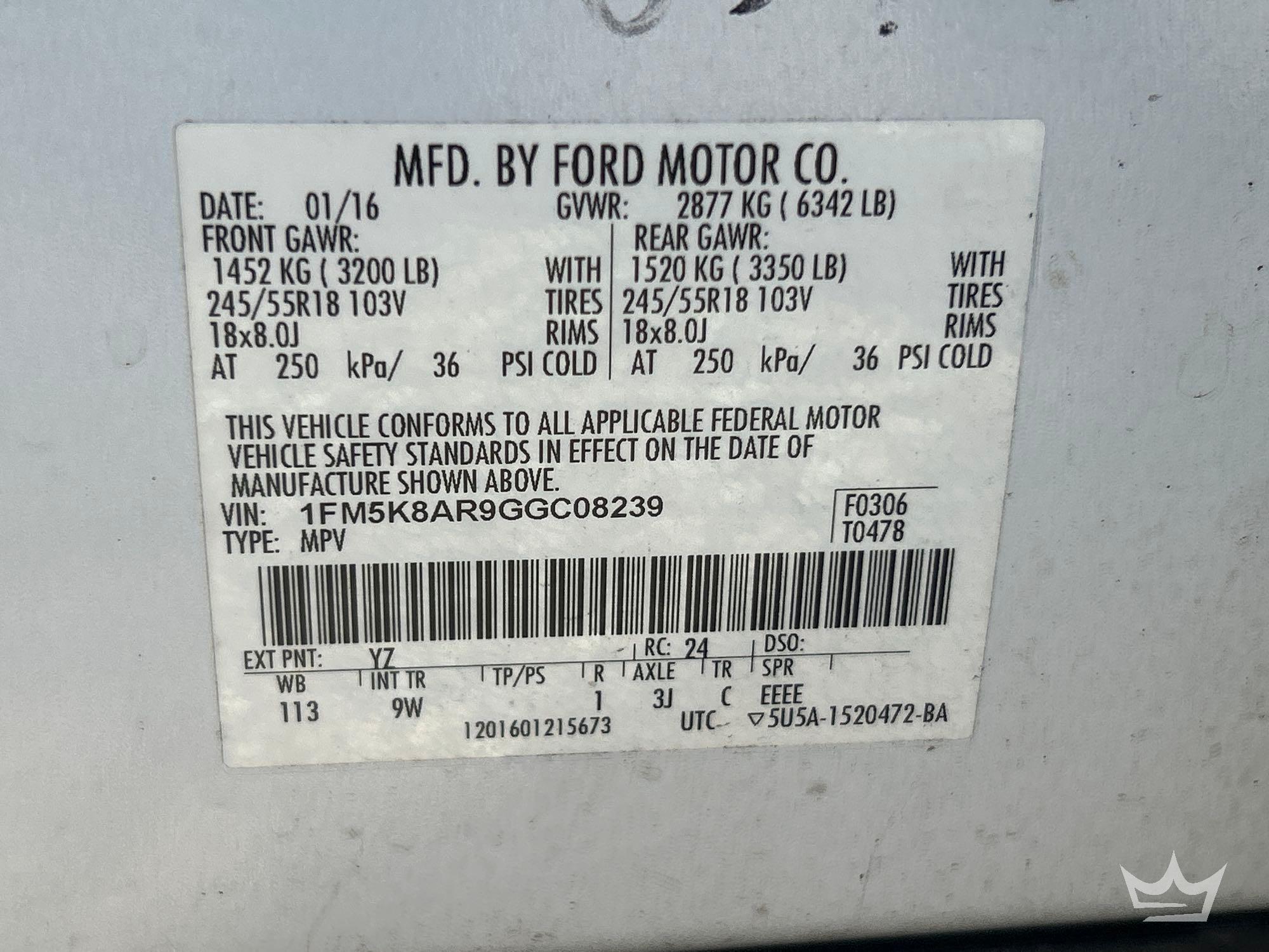 2016 Ford Explorer