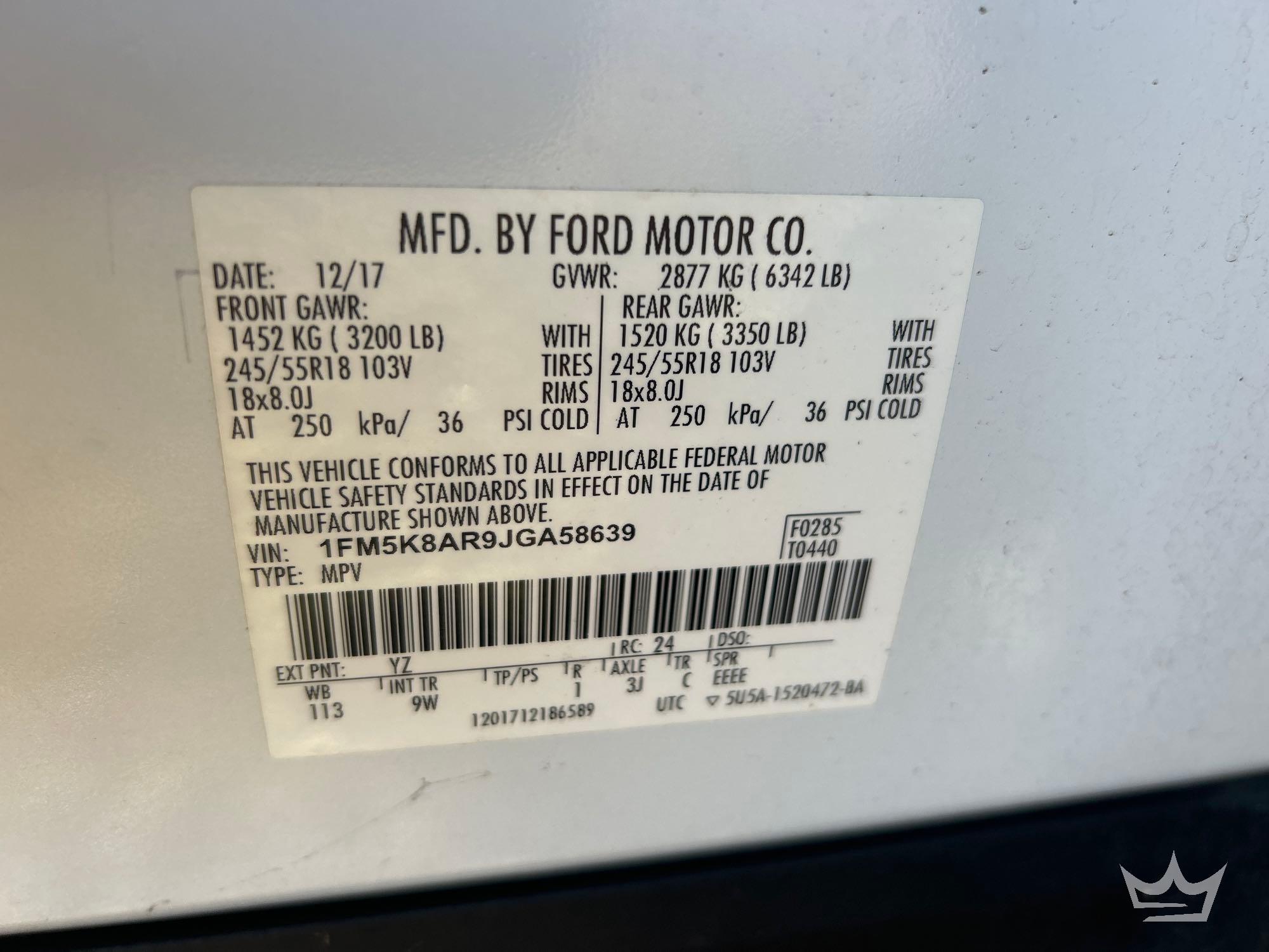 2018 Ford Explorer
