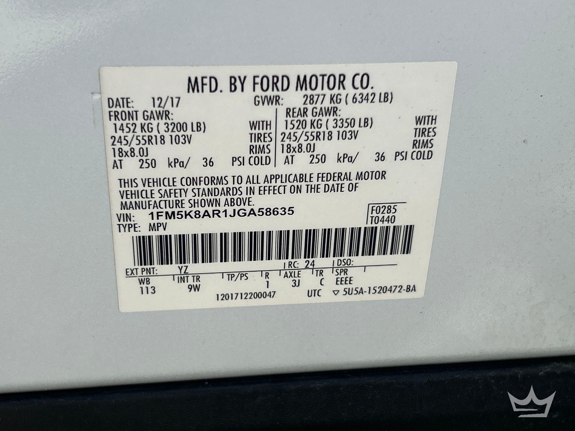 2018 Ford Explorer