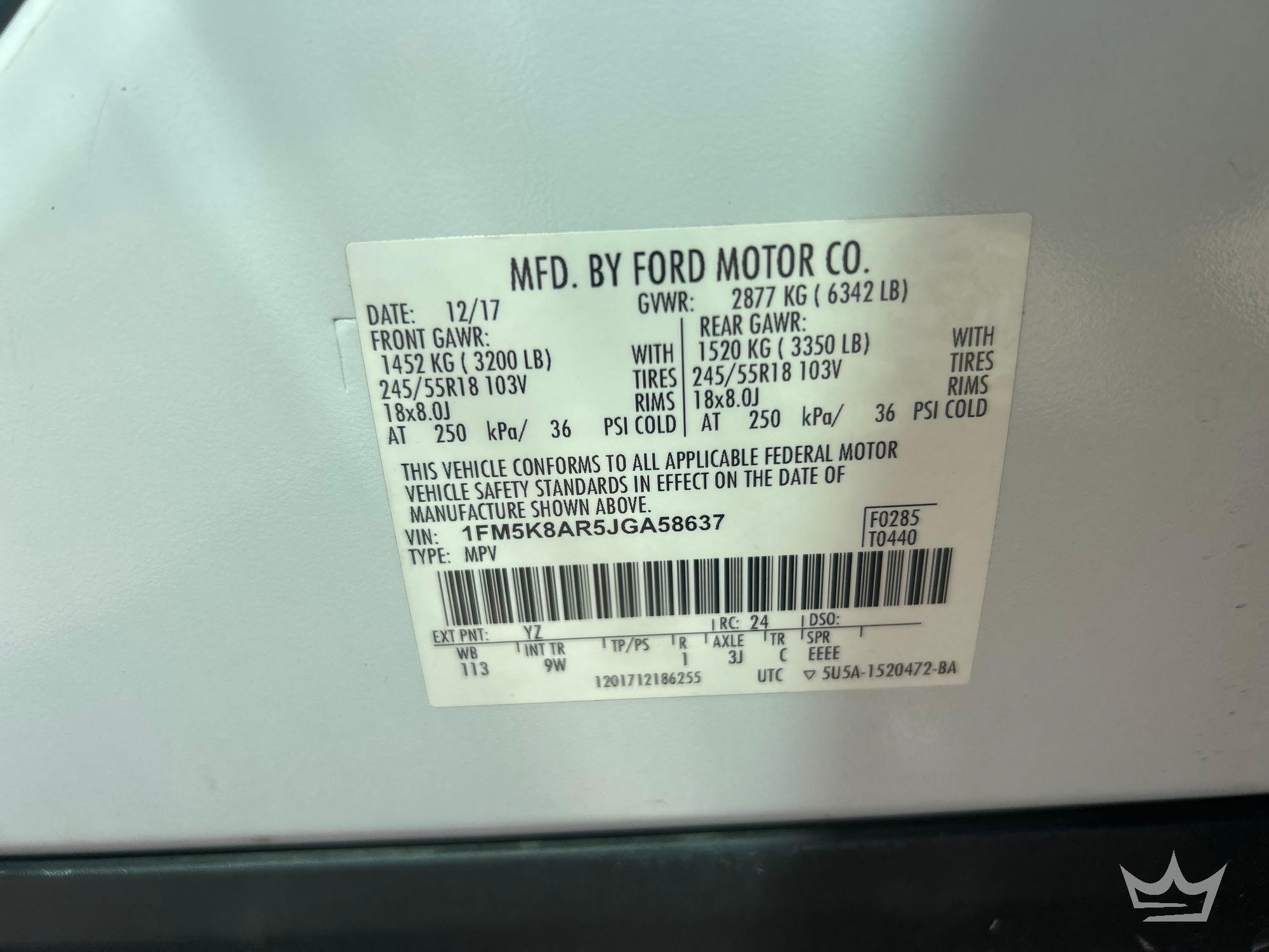 2018 Ford Explorer