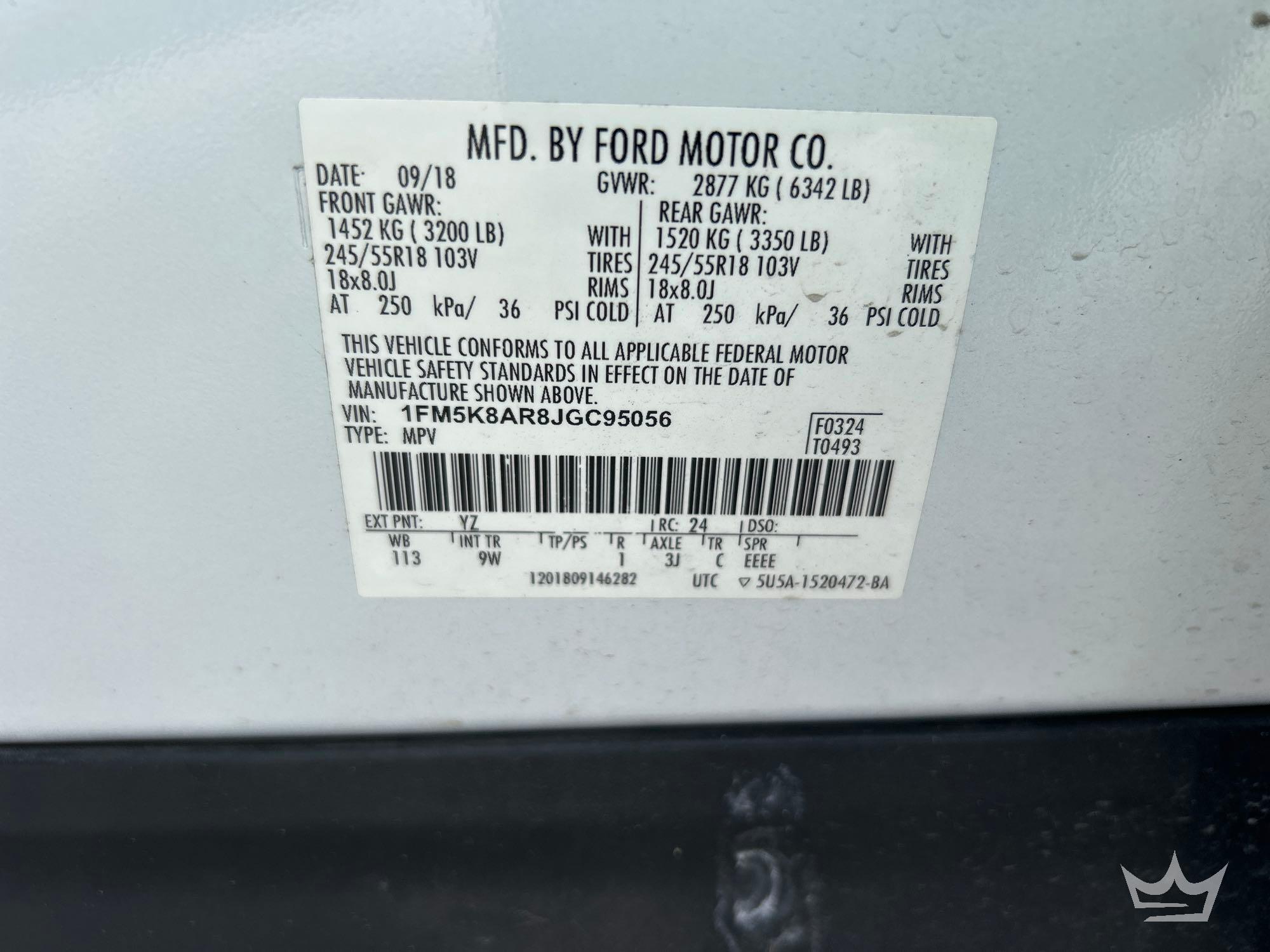 2018 Ford Explorer